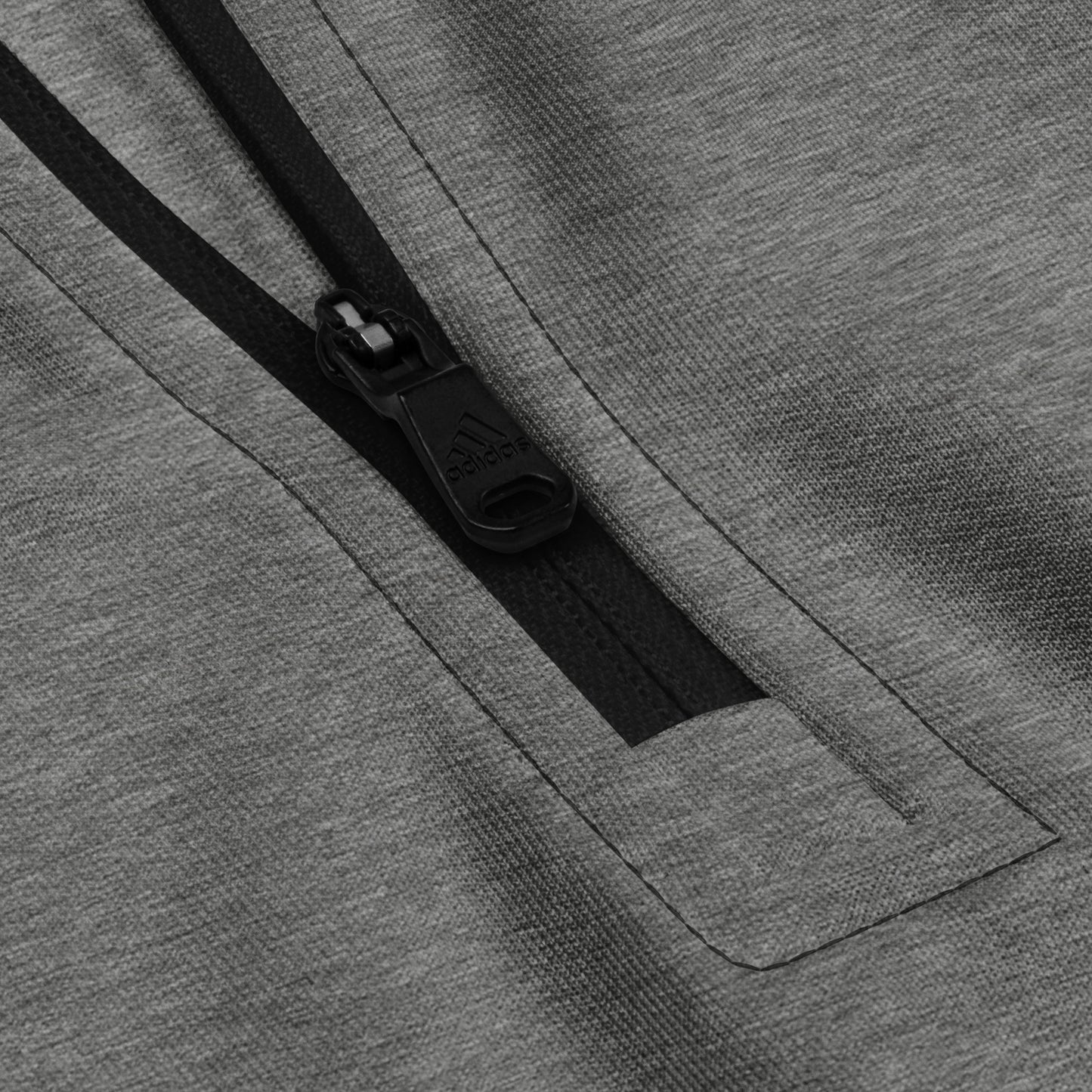 Adidas -Quarter zip pullover- 100% recycled polyester - christianity cross