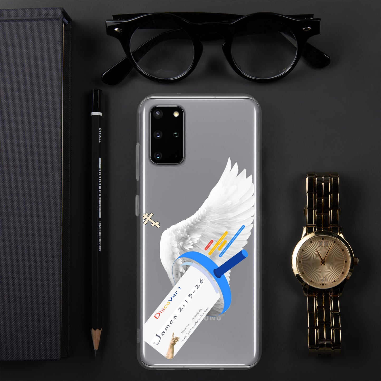 Clear Case for Samsung®-Bible Verse -Clear Case