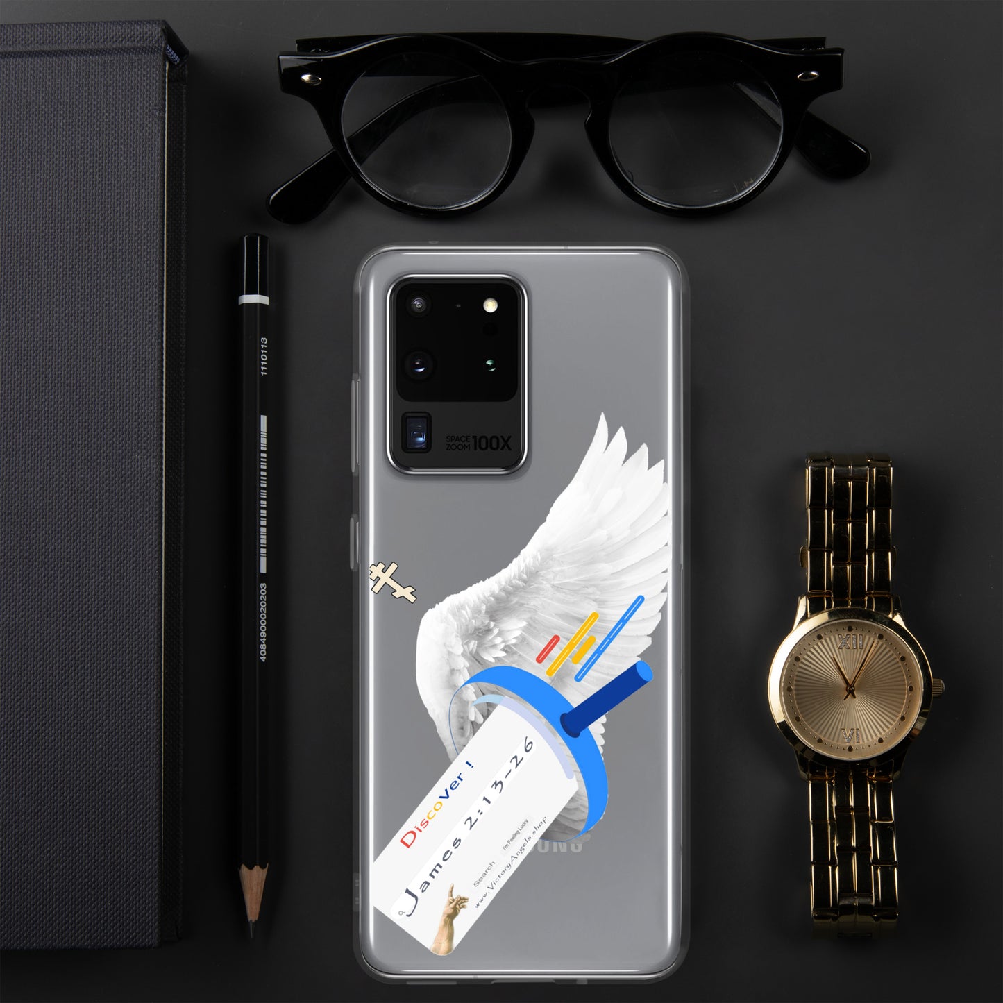 Clear Case for Samsung®-Bible Verse -Clear Case