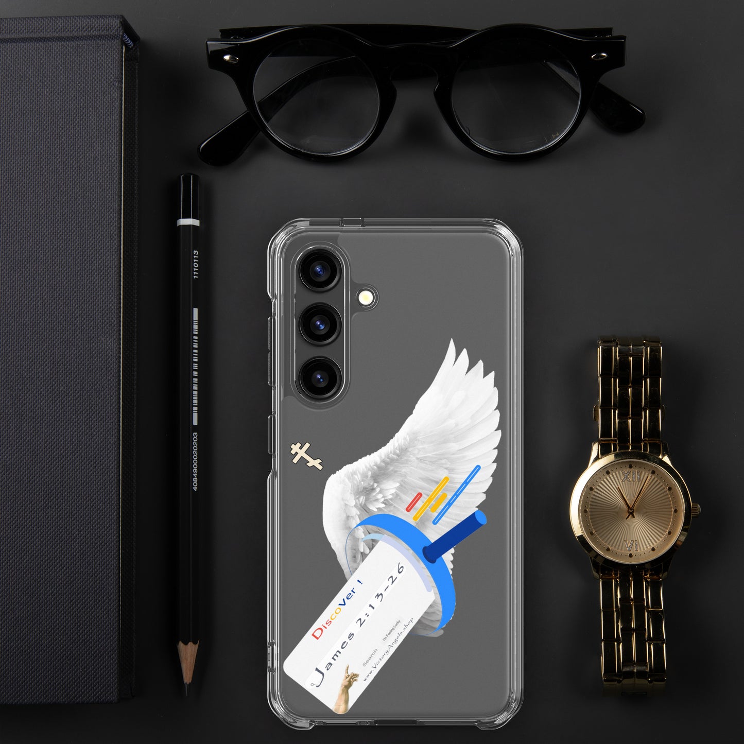 Clear Case for Samsung®-Bible Verse -Clear Case