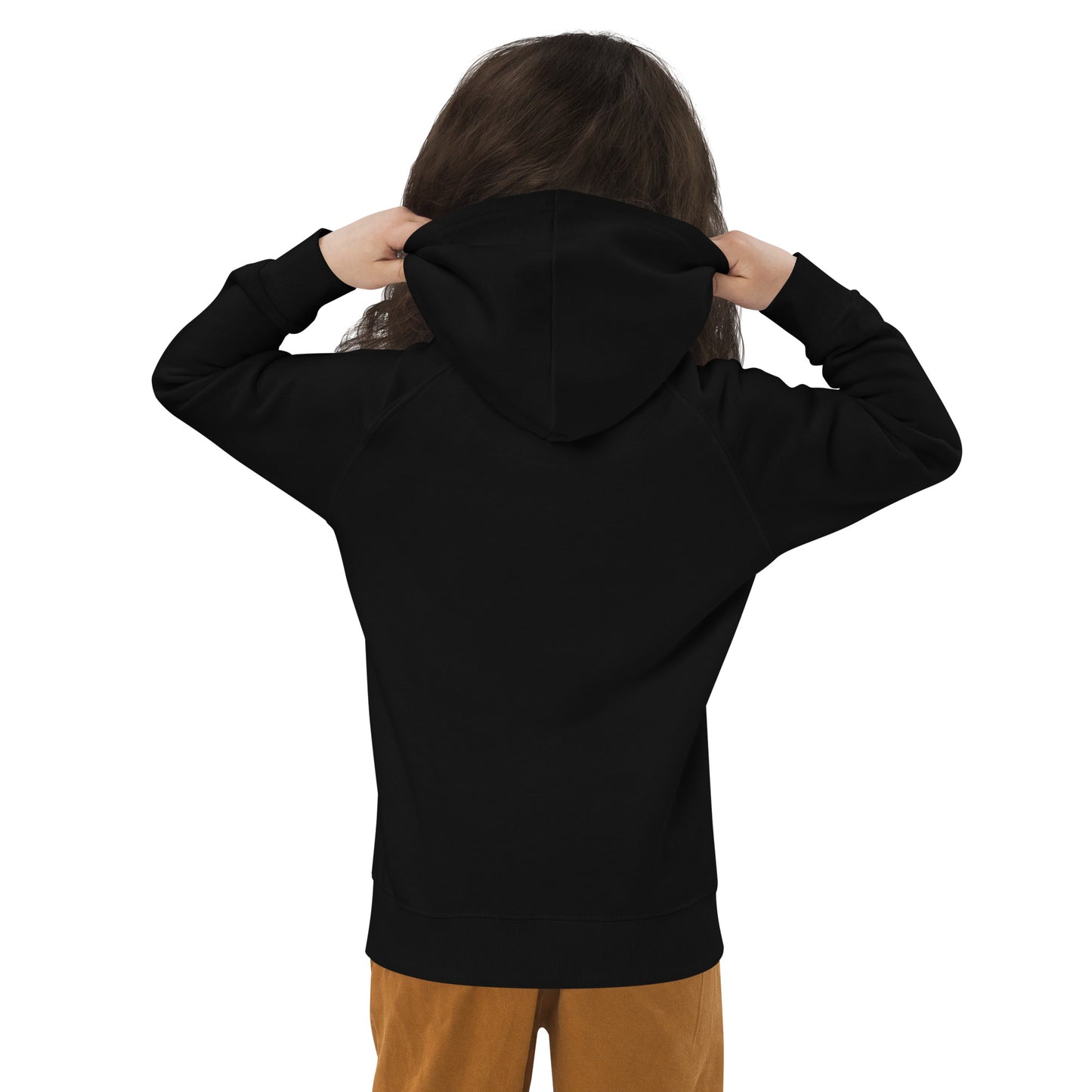faith-Kids eco hoodie- • 80% organic cotton • Outside: 100% organic cotton