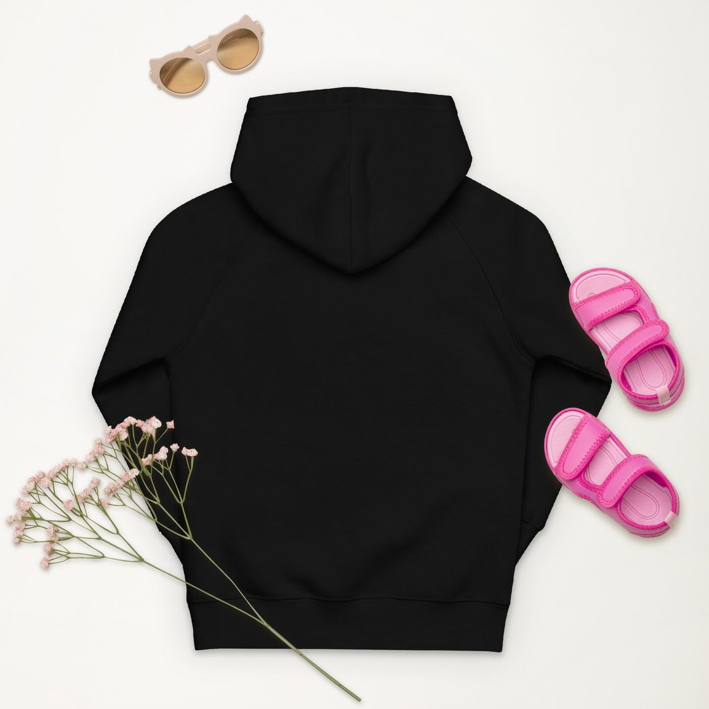 faith-Kids eco hoodie- • 80% organic cotton • Outside: 100% organic cotton