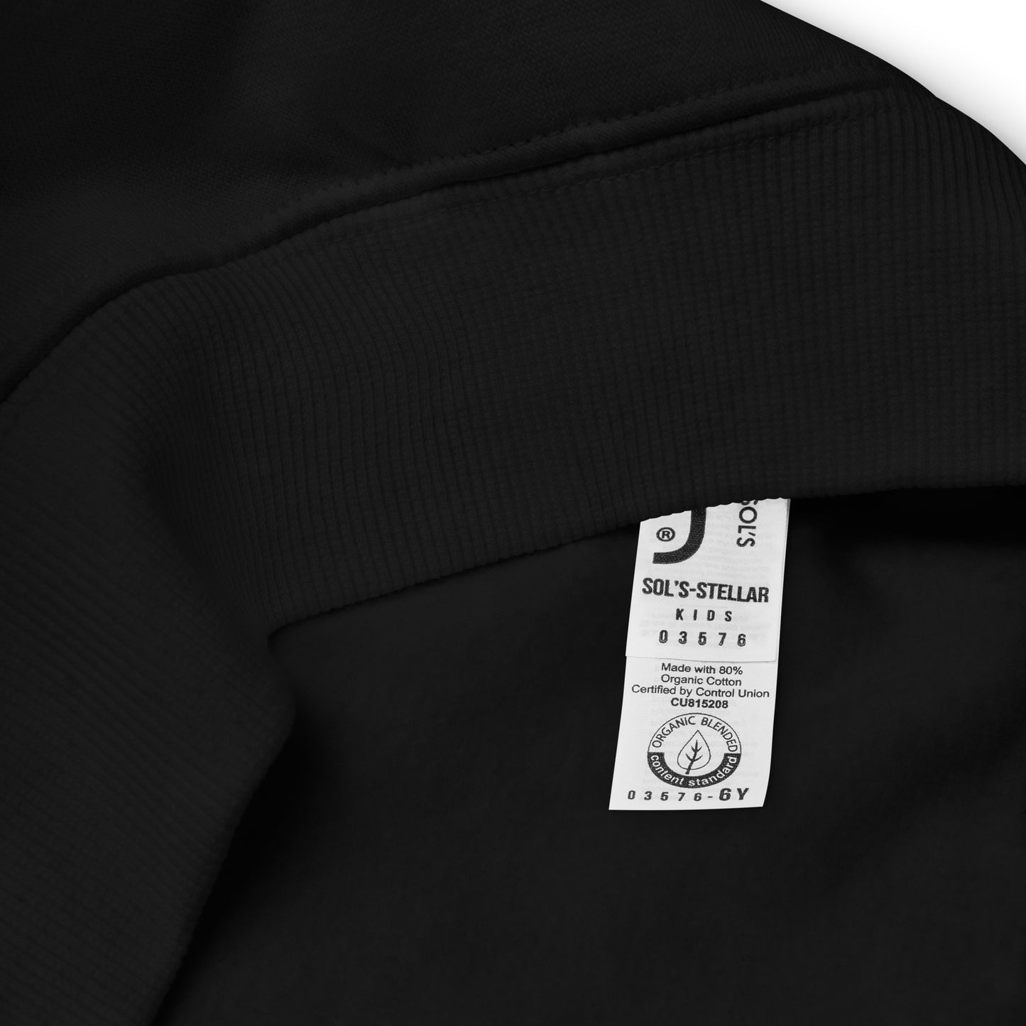 faith-Kids eco hoodie- • 80% organic cotton • Outside: 100% organic cotton