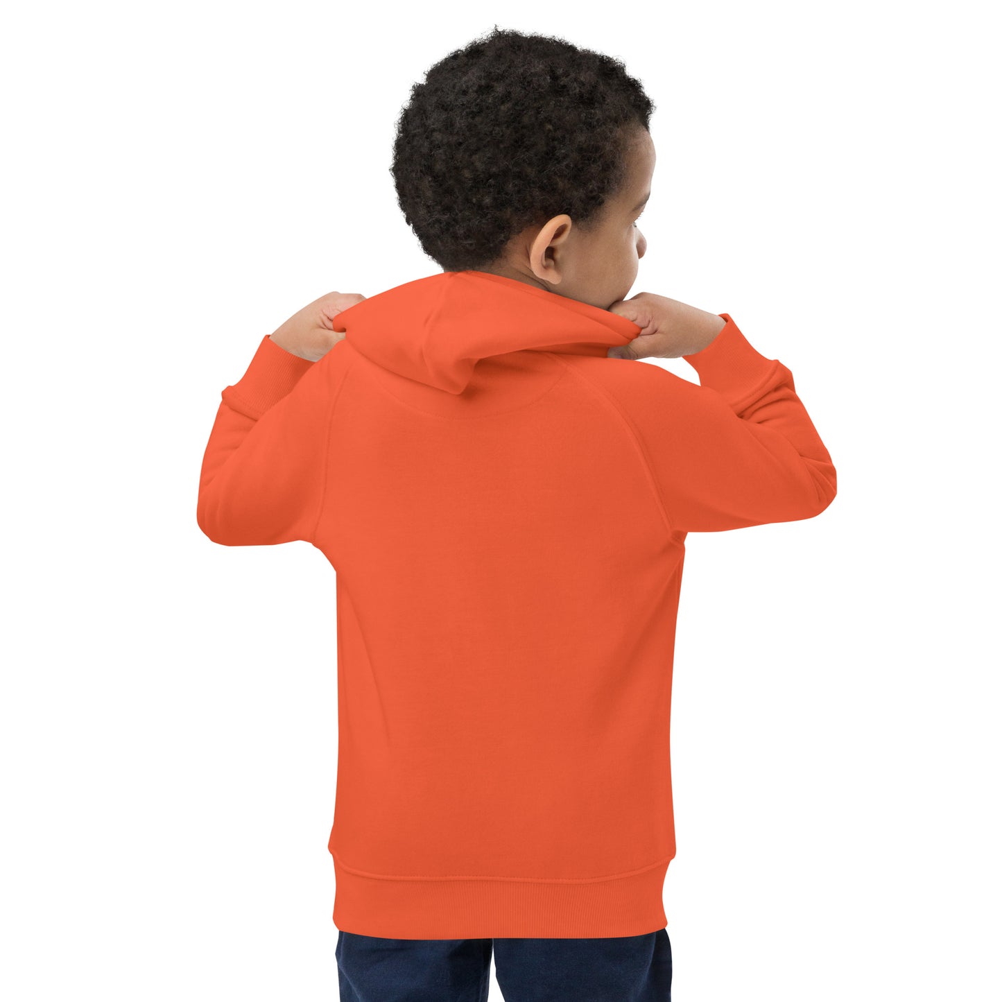 faith-Kids eco hoodie- • 80% organic cotton • Outside: 100% organic cotton