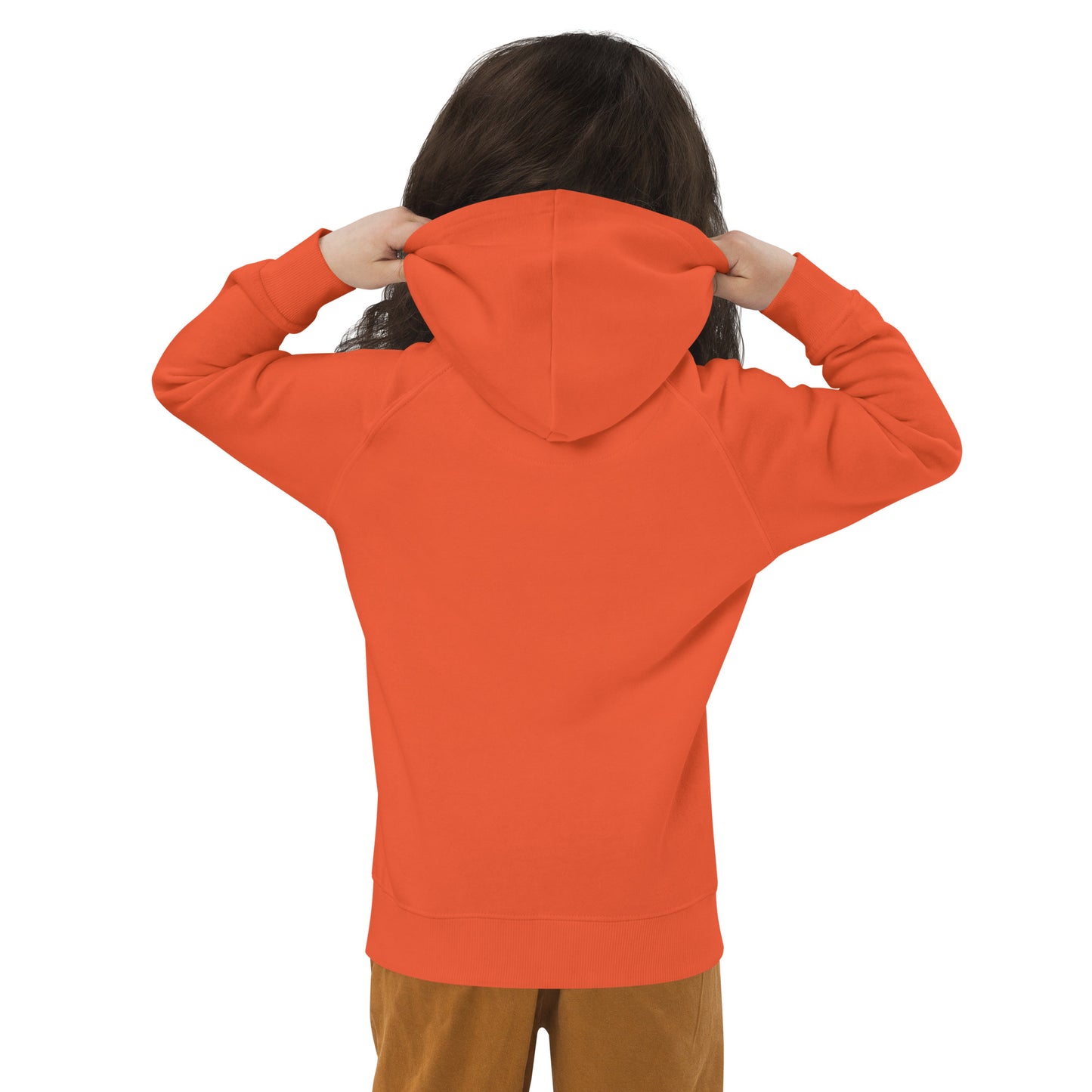 faith-Kids eco hoodie- • 80% organic cotton • Outside: 100% organic cotton