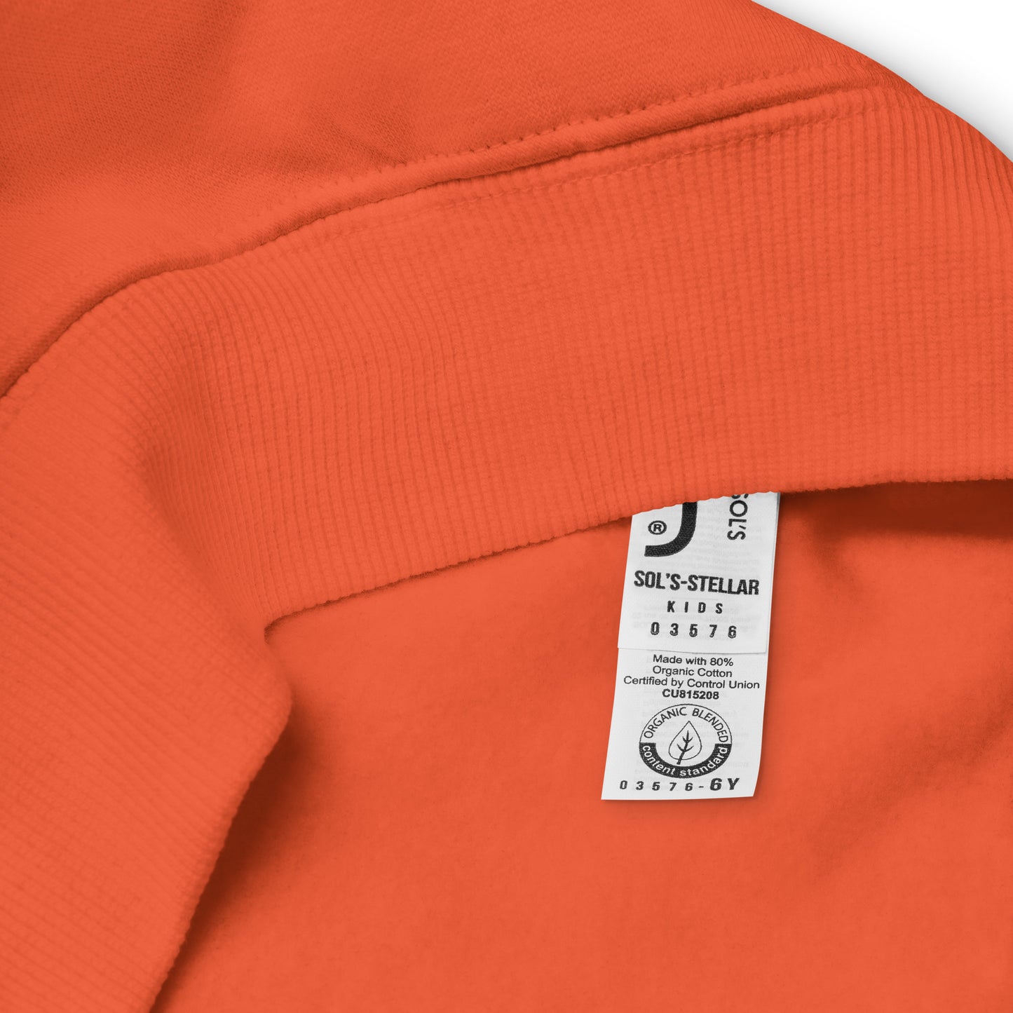 faith-Kids eco hoodie- • 80% organic cotton • Outside: 100% organic cotton