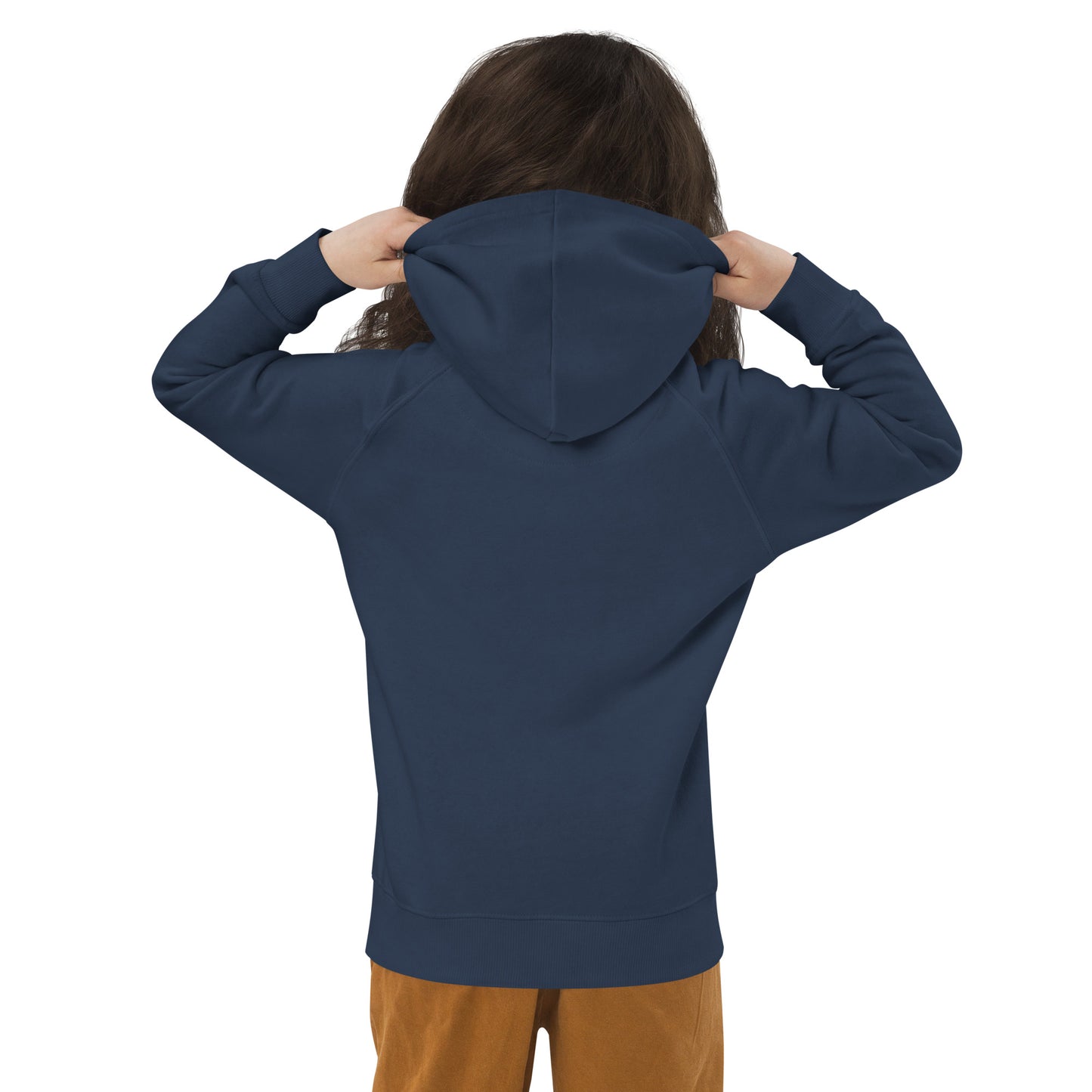 faith-Kids eco hoodie- • 80% organic cotton • Outside: 100% organic cotton