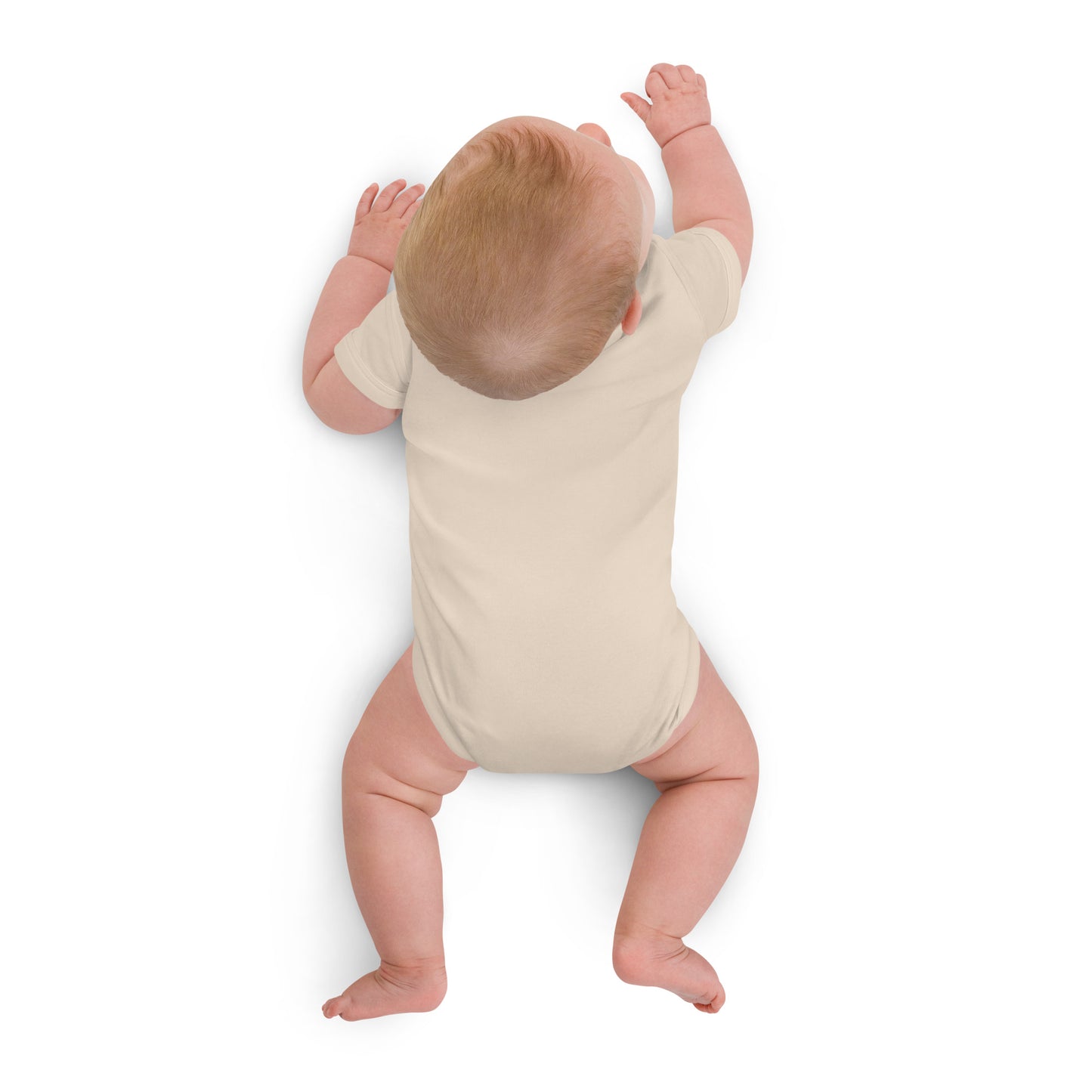 • 100% certified organic cotton baby bodysuit Bible Verse
