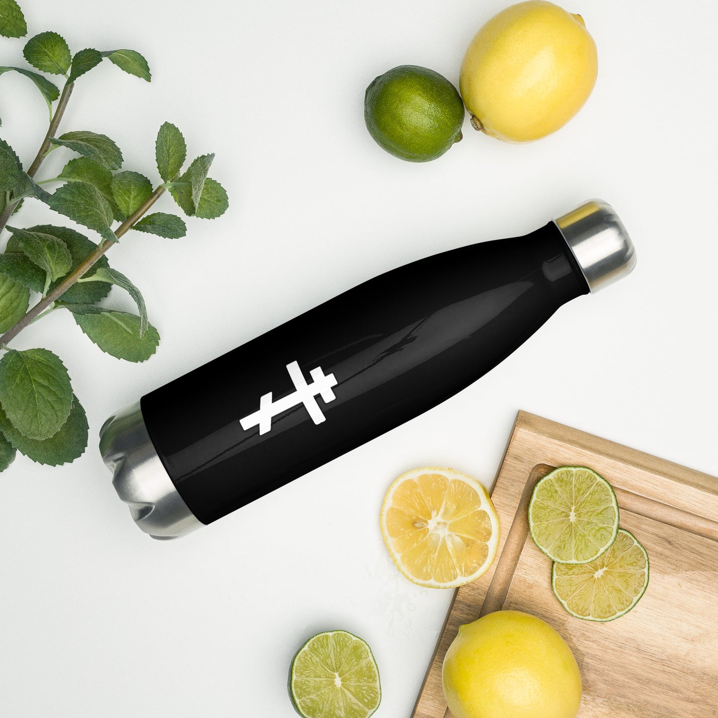 Stainless steel water bottle CHRISTIAN -ORTODOX Cross