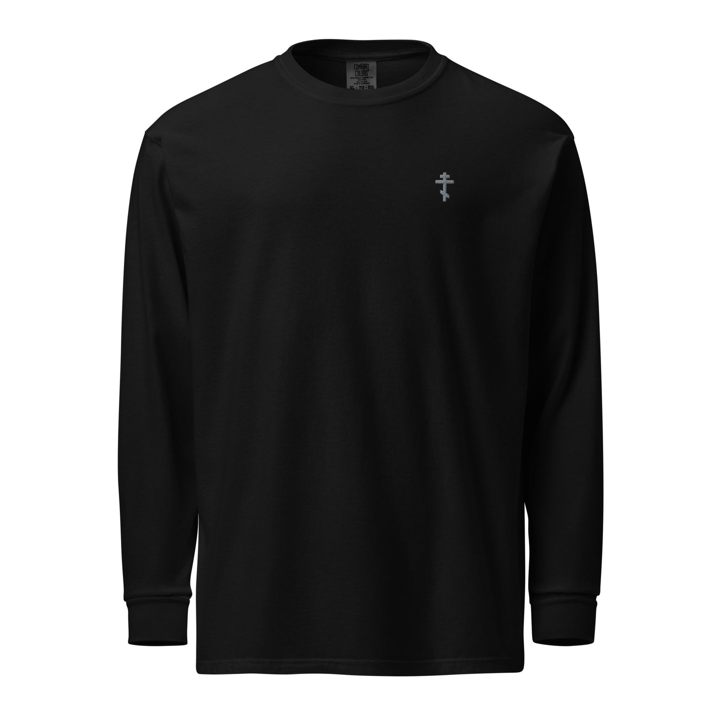 St. Andrew - Ortodox Garment-dyed heavyweight long-sleeve Christian shirt