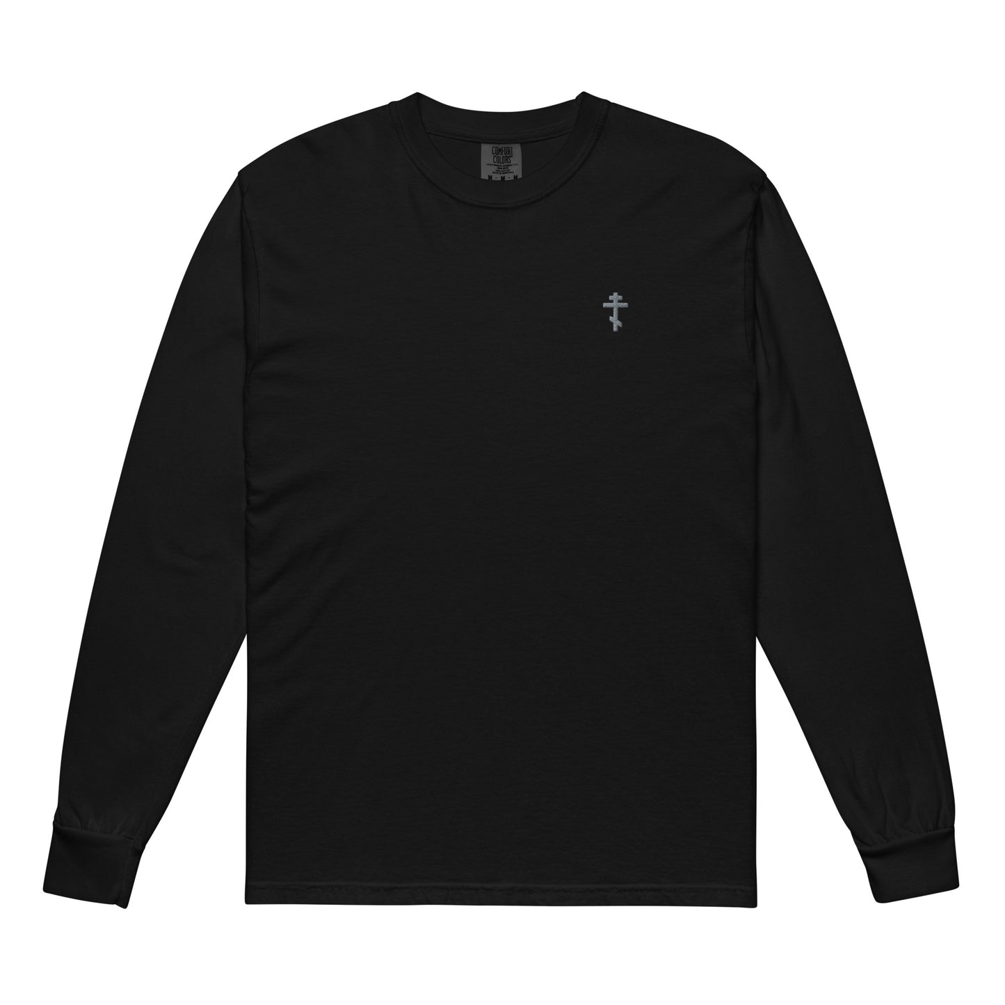 St. Andrew - Ortodox Garment-dyed heavyweight long-sleeve Christian shirt