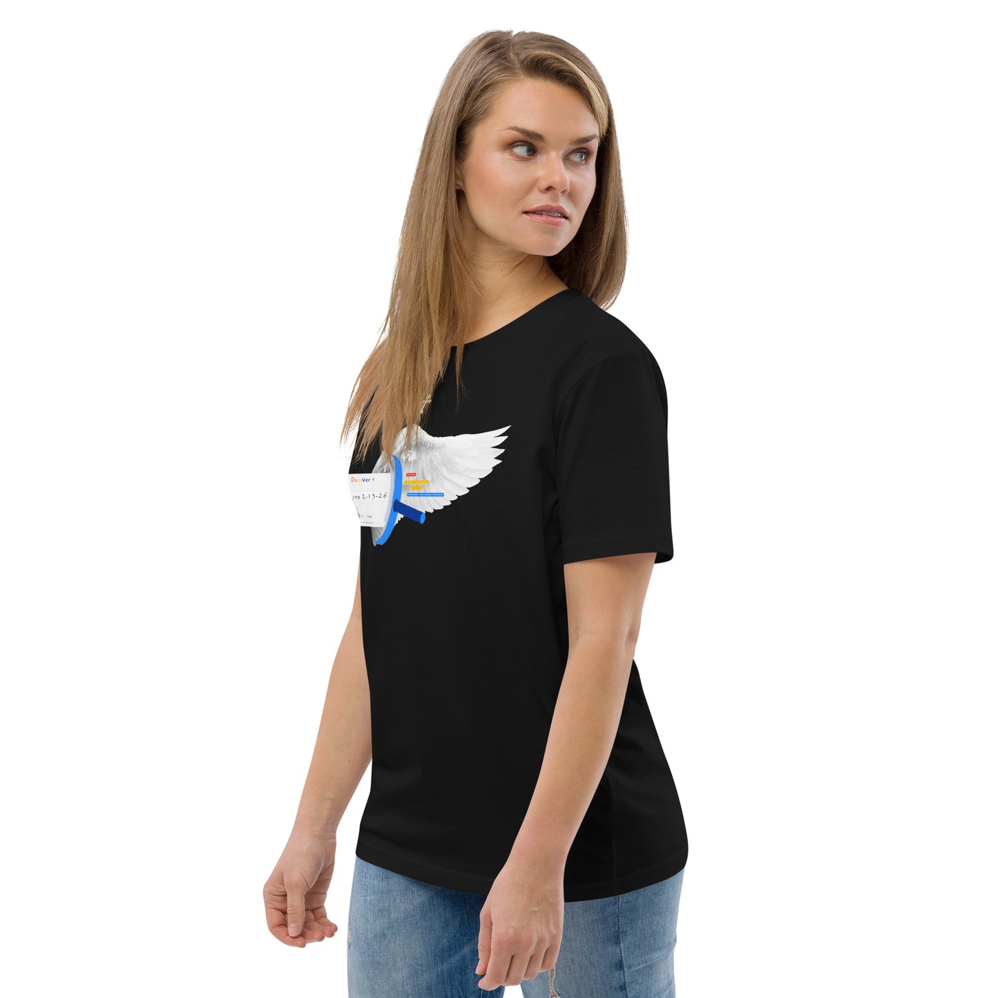 t shirt bible verse James 2:13-26 Unisex 100% organic cotton t-shirt