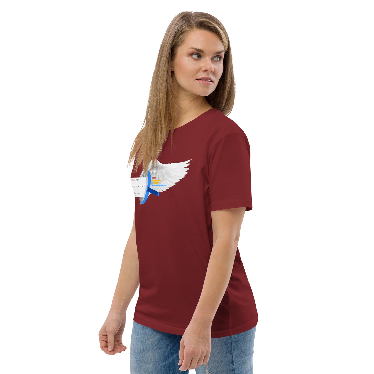 t shirt bible verse James 2:13-26 Unisex 100% organic cotton t-shirt