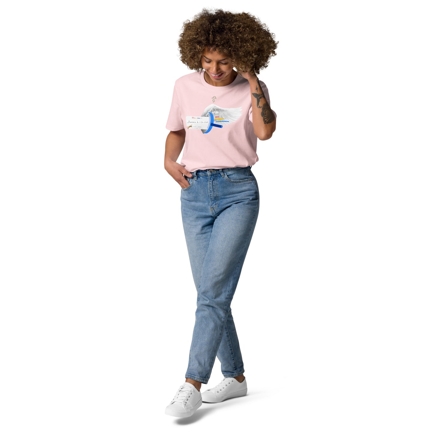 t shirt bible verse James 2:13-26 Unisex 100% organic cotton t-shirt