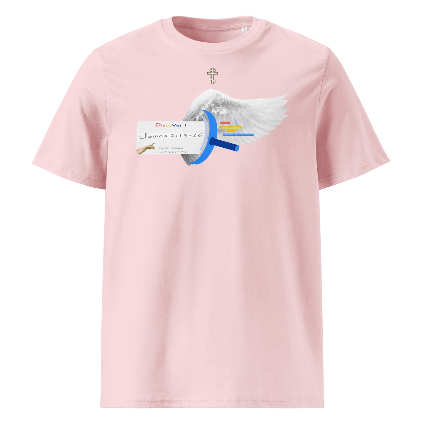 t shirt bible verse James 2:13-26 Unisex 100% organic cotton t-shirt