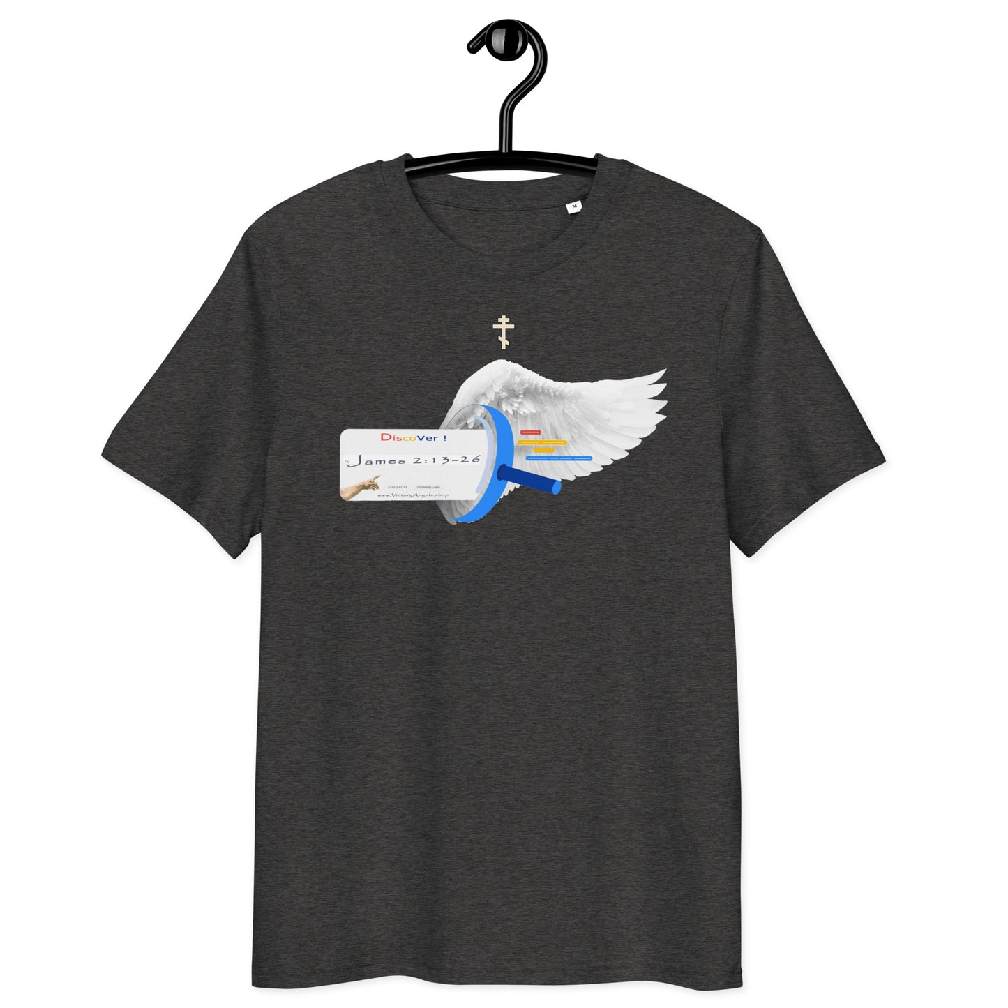 t shirt bible verse James 2:13-26 Unisex 100% organic cotton t-shirt