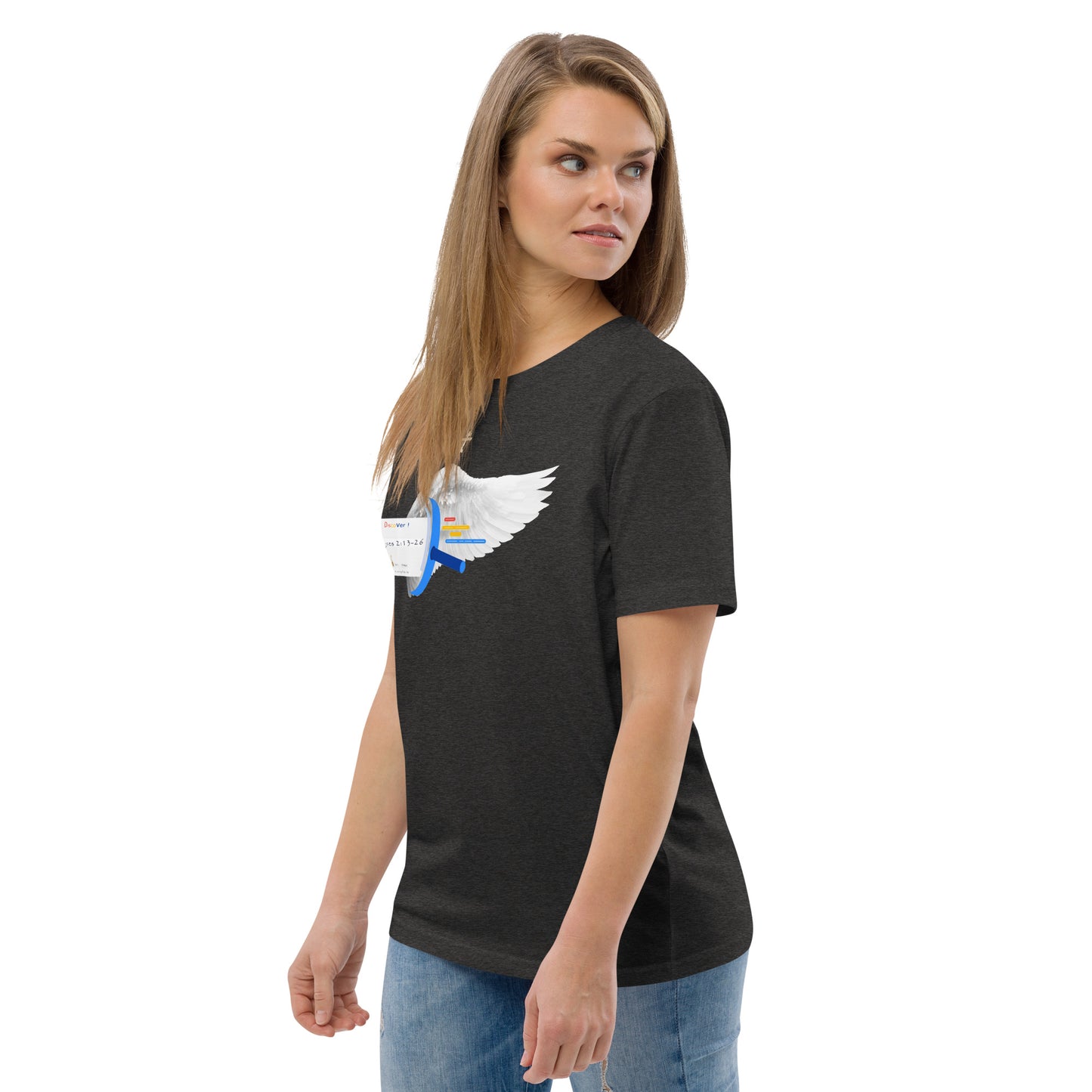 t shirt bible verse James 2:13-26 Unisex 100% organic cotton t-shirt