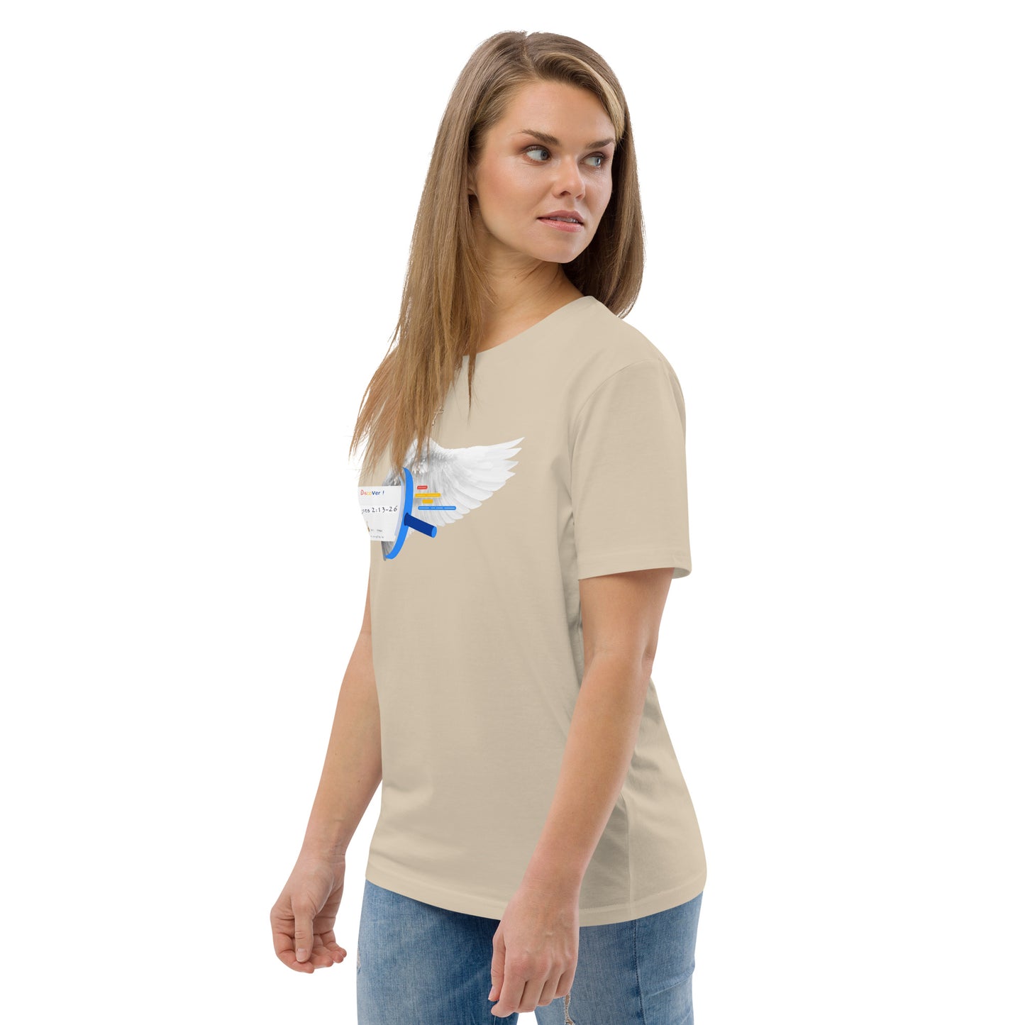 t shirt bible verse James 2:13-26 Unisex 100% organic cotton t-shirt
