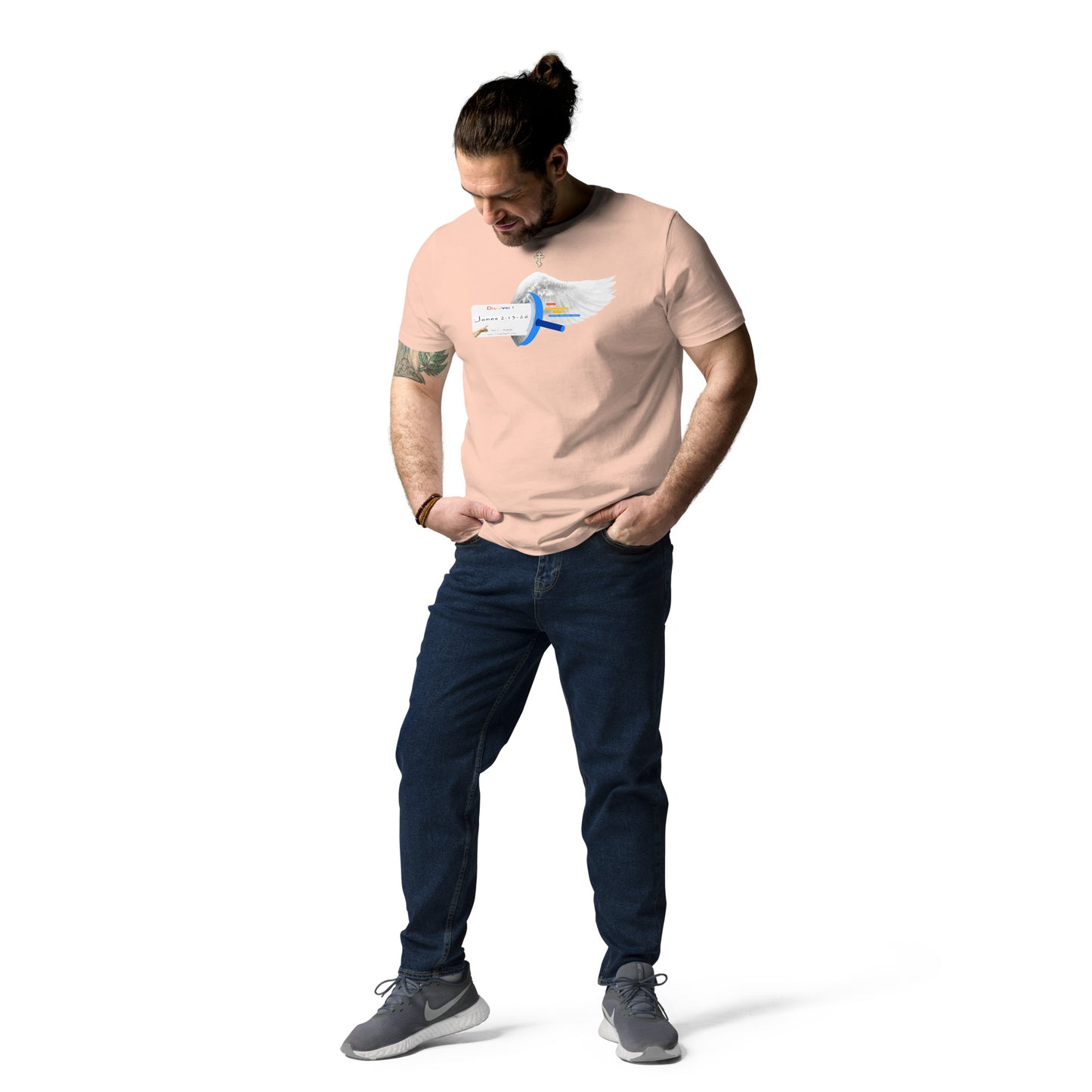 t shirt bible verse James 2:13-26 Unisex 100% organic cotton t-shirt
