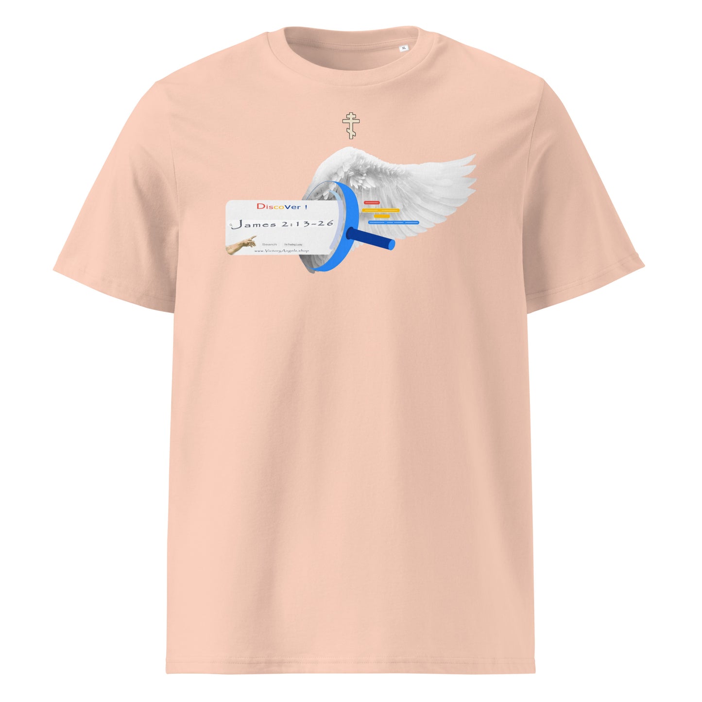 t shirt bible verse James 2:13-26 Unisex 100% organic cotton t-shirt