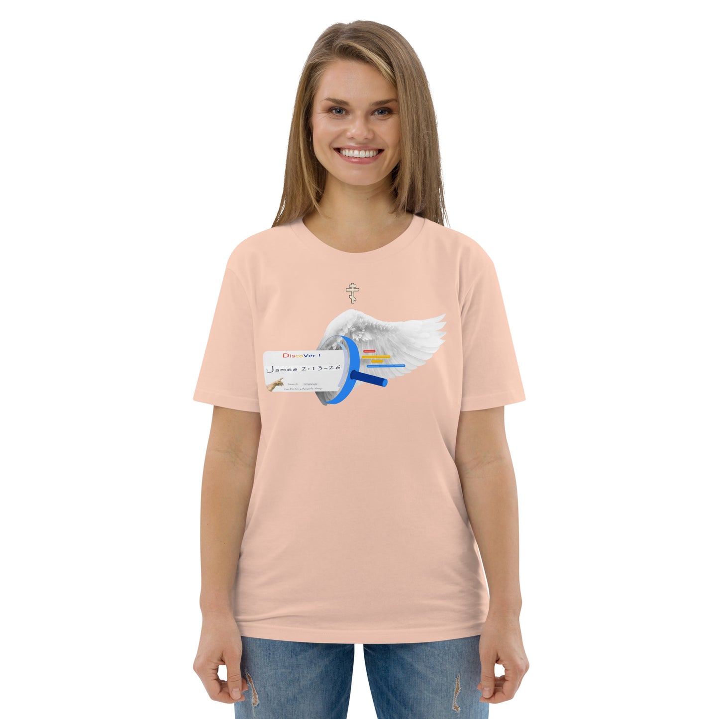 t shirt bible verse James 2:13-26 Unisex 100% organic cotton t-shirt