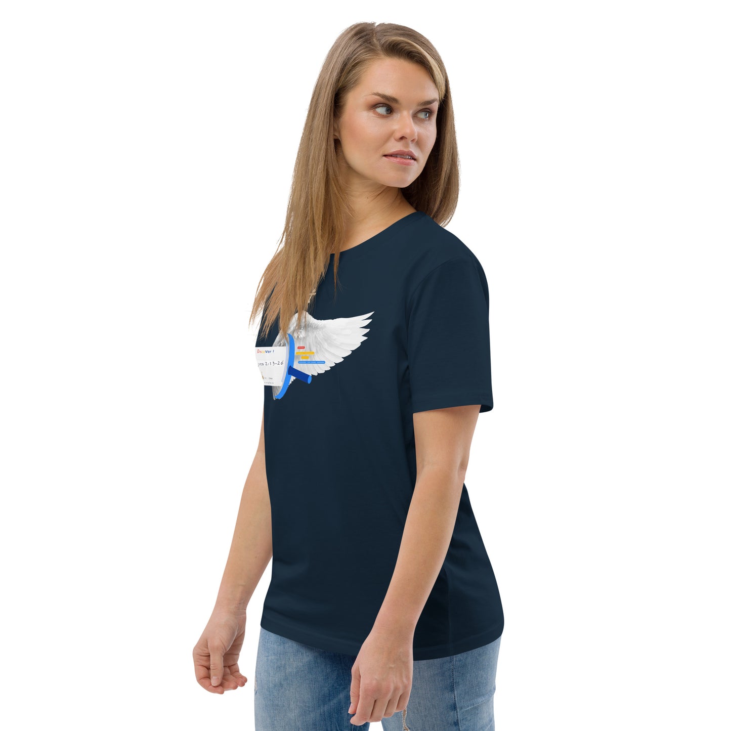 t shirt bible verse James 2:13-26 Unisex 100% organic cotton t-shirt