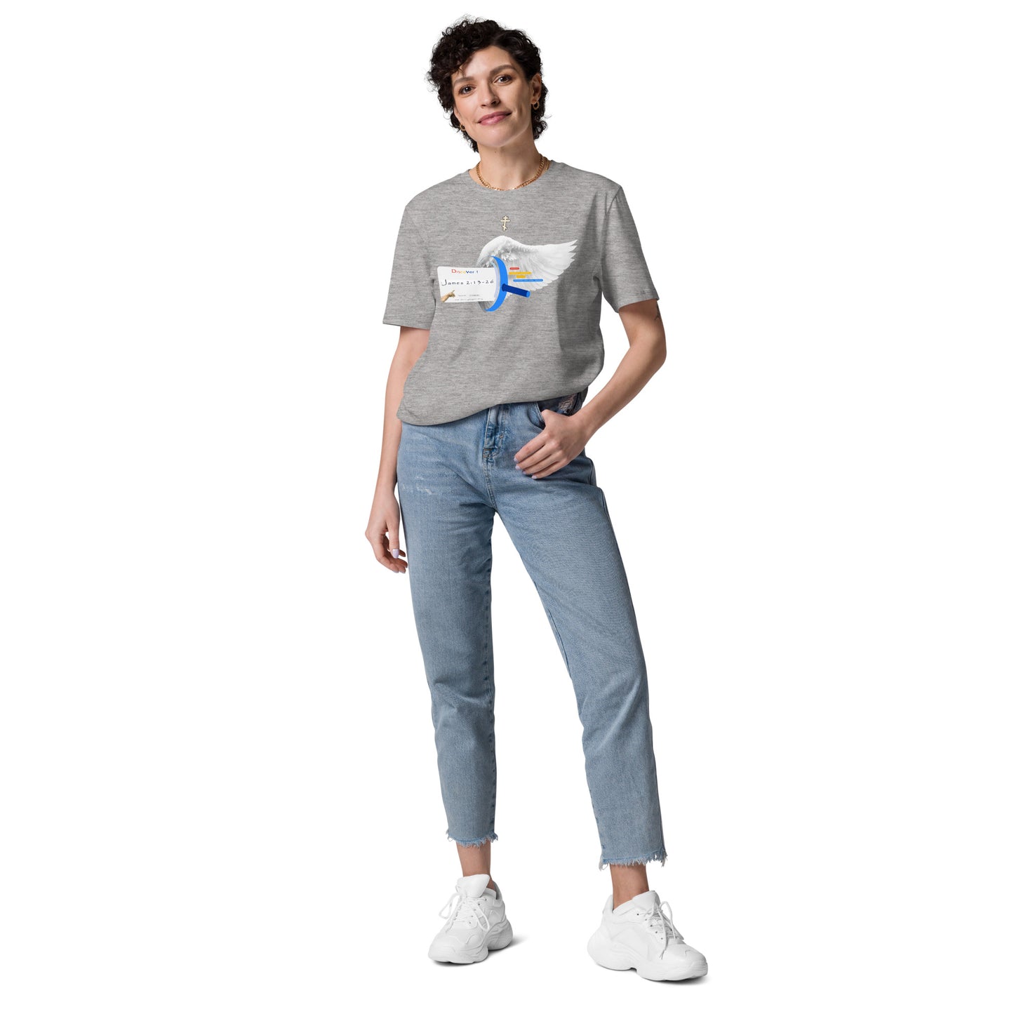 t shirt bible verse James 2:13-26 Unisex 100% organic cotton t-shirt