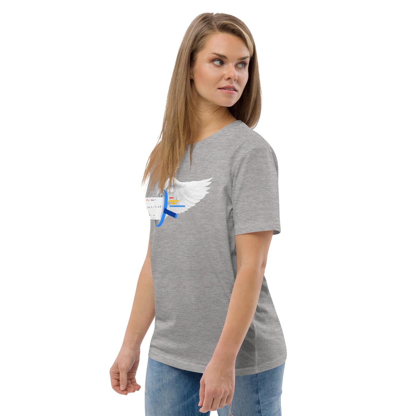 t shirt bible verse James 2:13-26 Unisex 100% organic cotton t-shirt