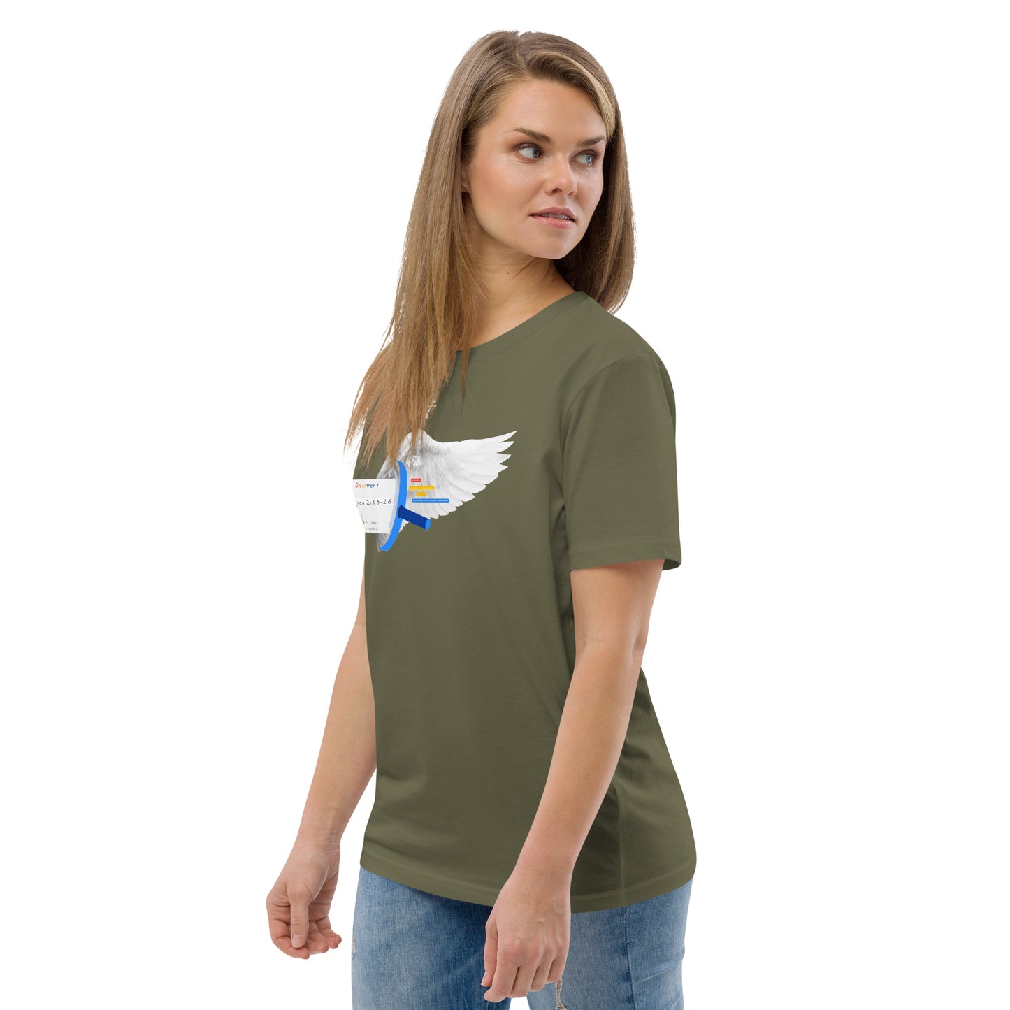 t shirt bible verse James 2:13-26 Unisex 100% organic cotton t-shirt