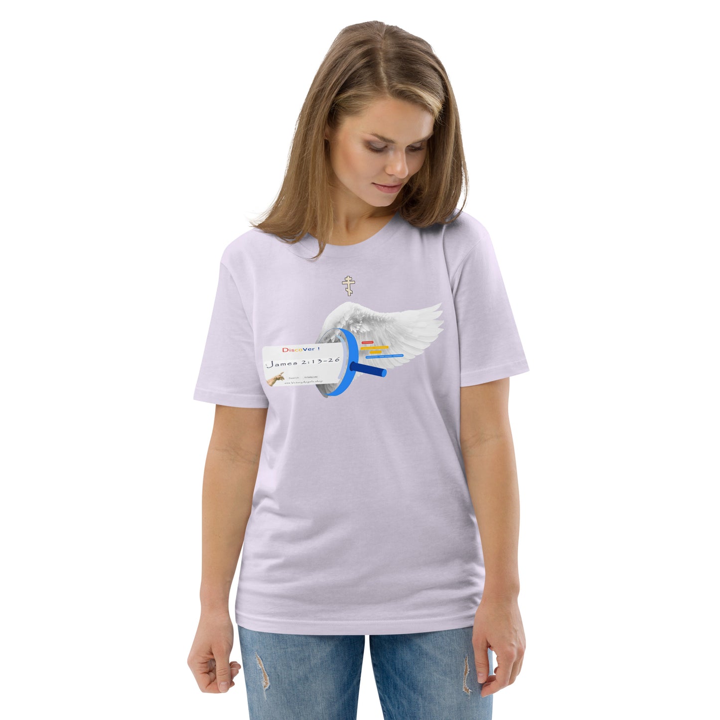 t shirt bible verse James 2:13-26 Unisex 100% organic cotton t-shirt