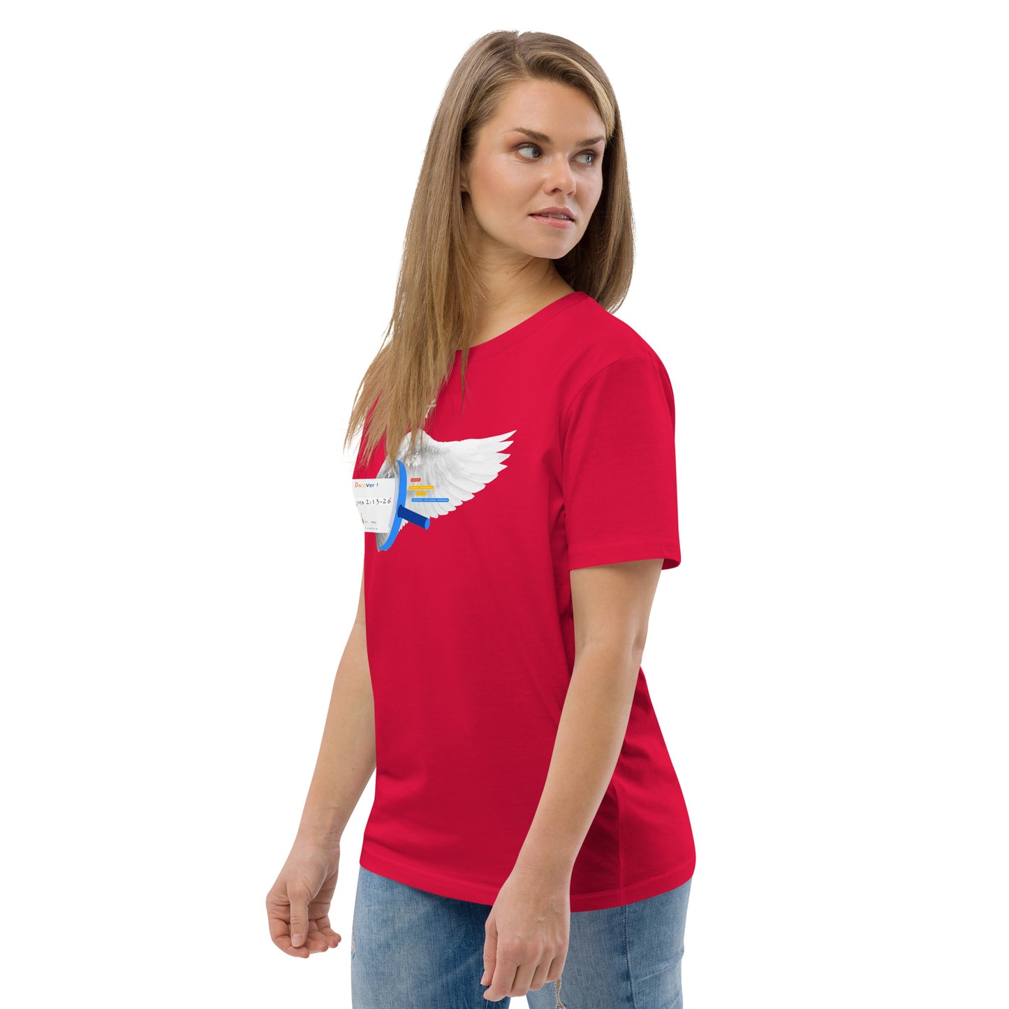 t shirt bible verse James 2:13-26 Unisex 100% organic cotton t-shirt