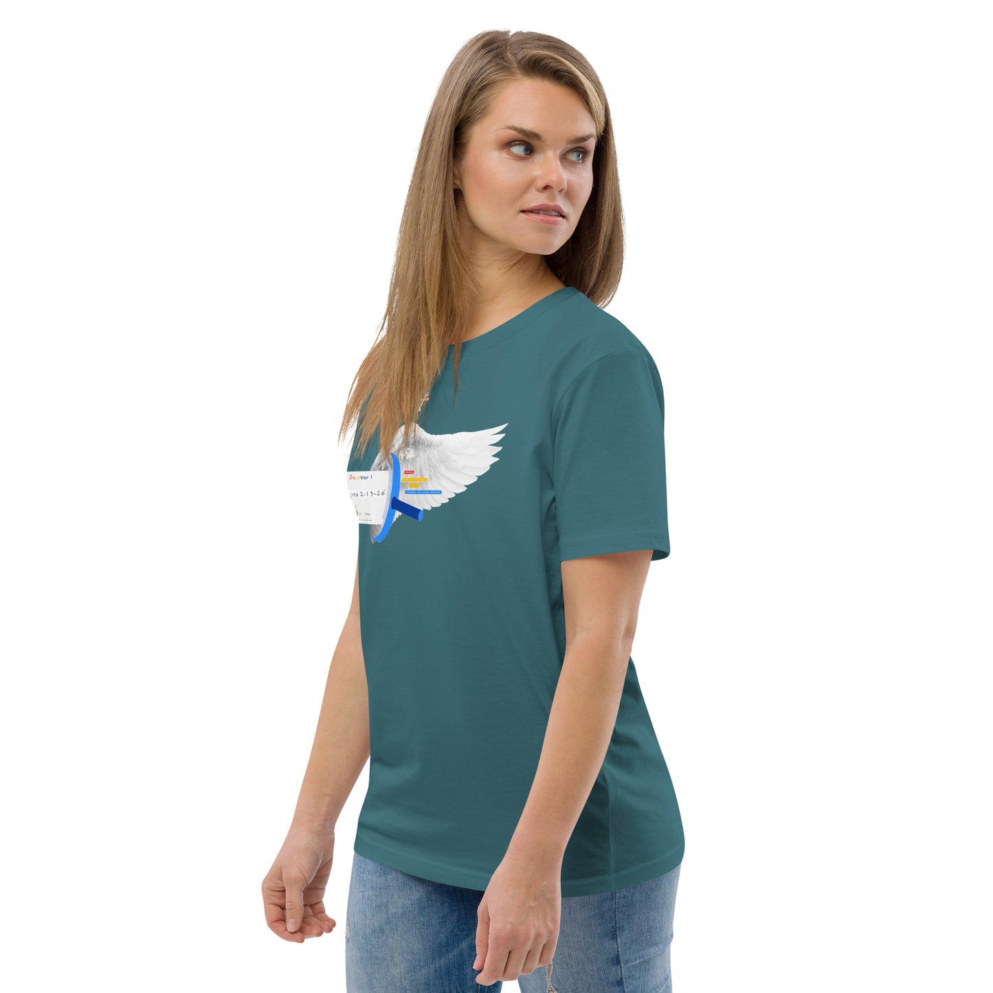 t shirt bible verse James 2:13-26 Unisex 100% organic cotton t-shirt
