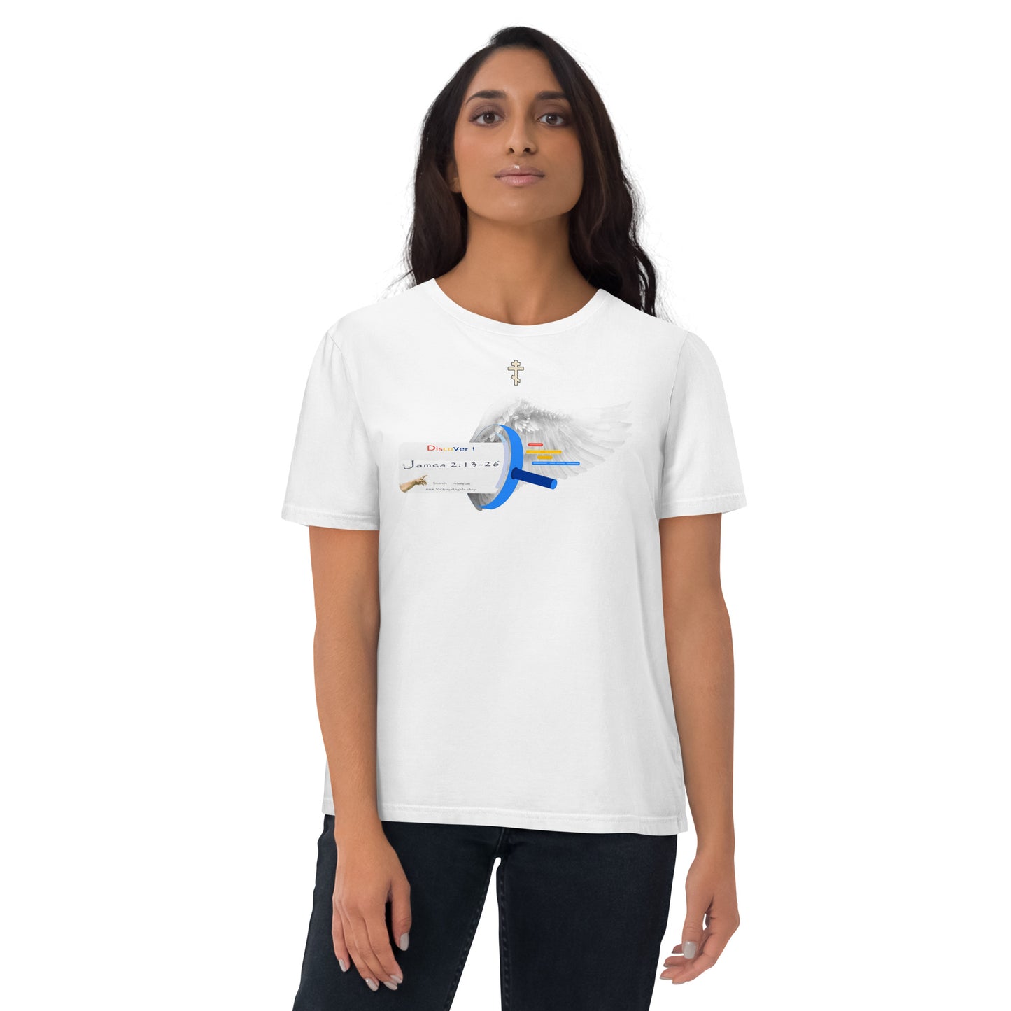 t shirt bible verse James 2:13-26 Unisex 100% organic cotton t-shirt