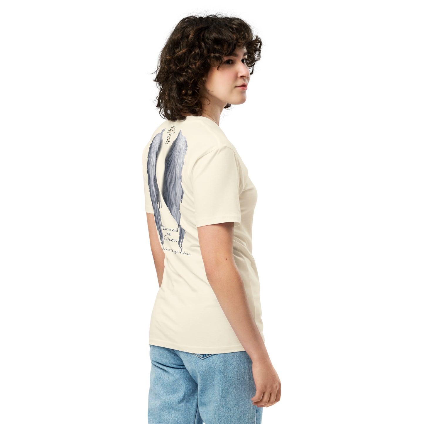 Angel wings-Unisex premium t-shirt • 100% combed cotton
