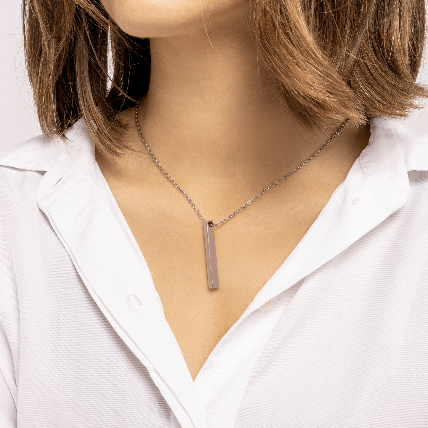 christian 3D Bar Necklace - Upcoming