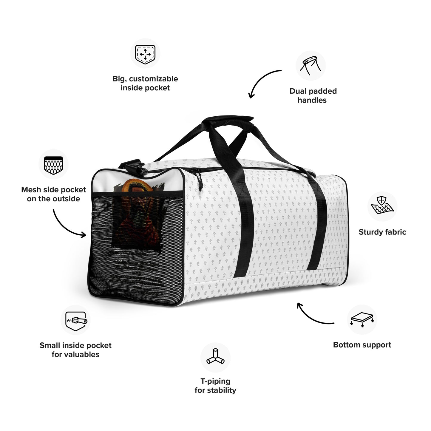 TRAVEL DUFFLE BAG -VictoryAngels-