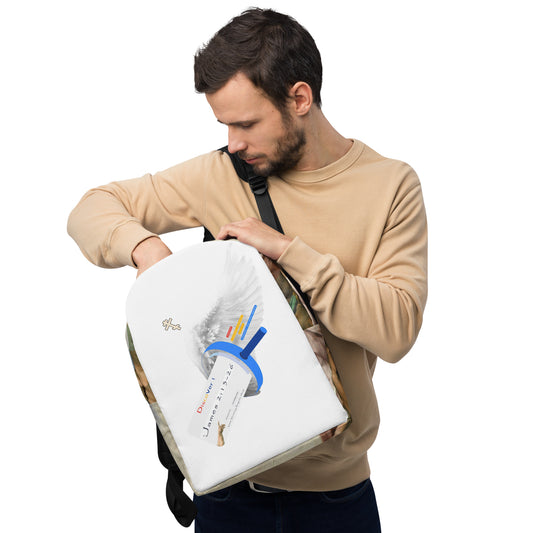 Minimalist Backpack-Bible Verse