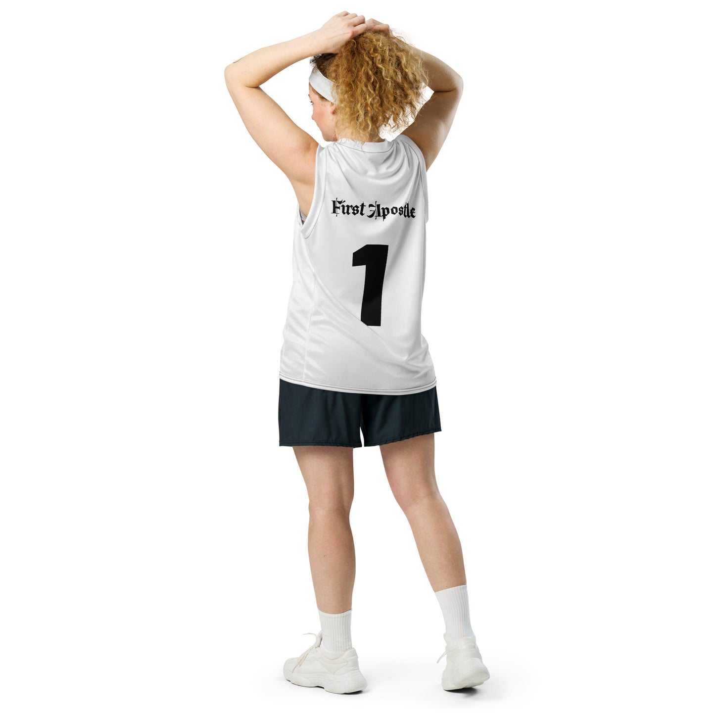 Recycled unisex basketball jersey - Saint Andrew