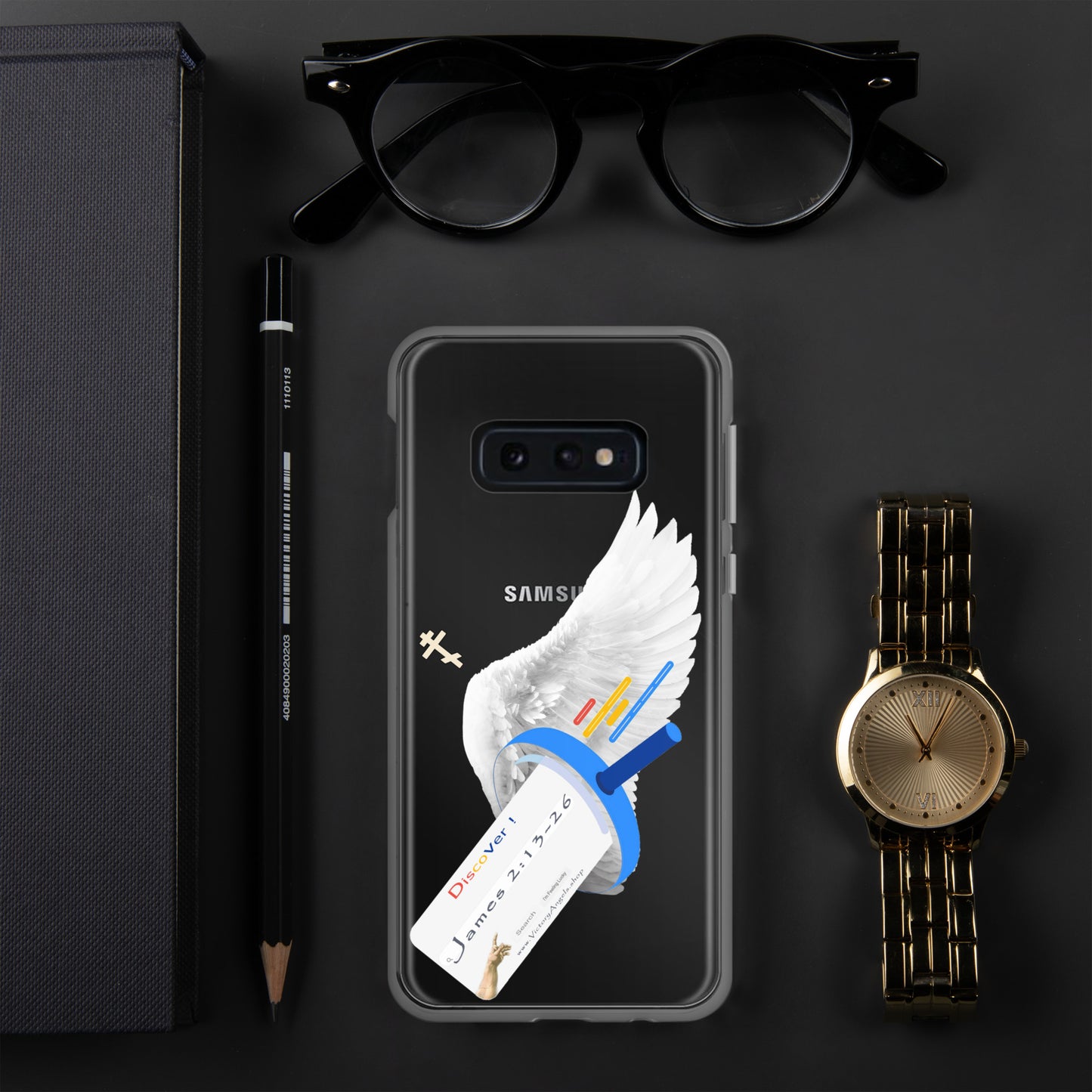 Clear Case for Samsung®-Bible Verse -Clear Case