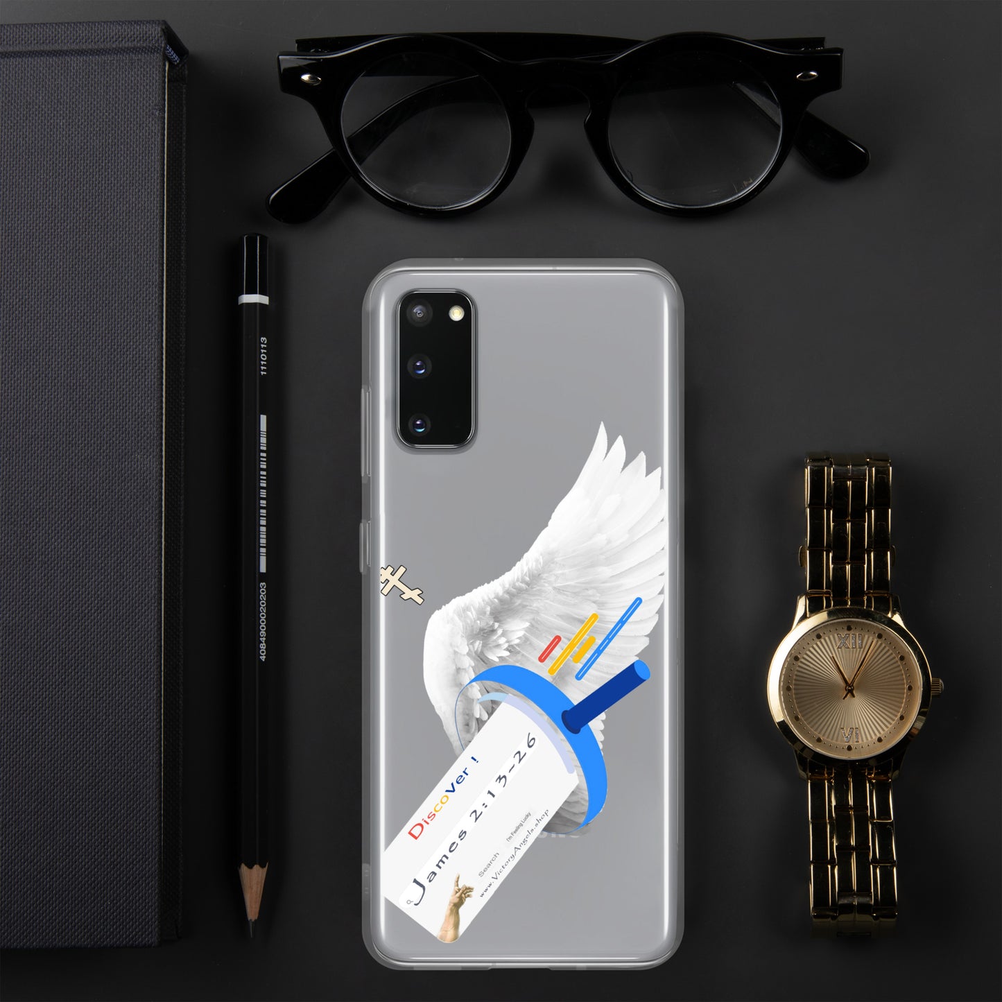 Clear Case for Samsung®-Bible Verse -Clear Case