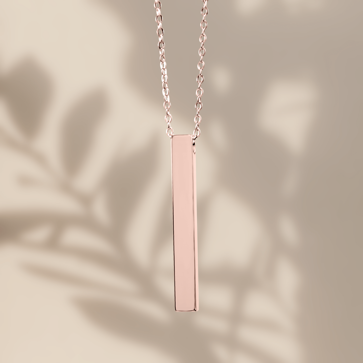 christian 3D Bar Necklace - Upcoming