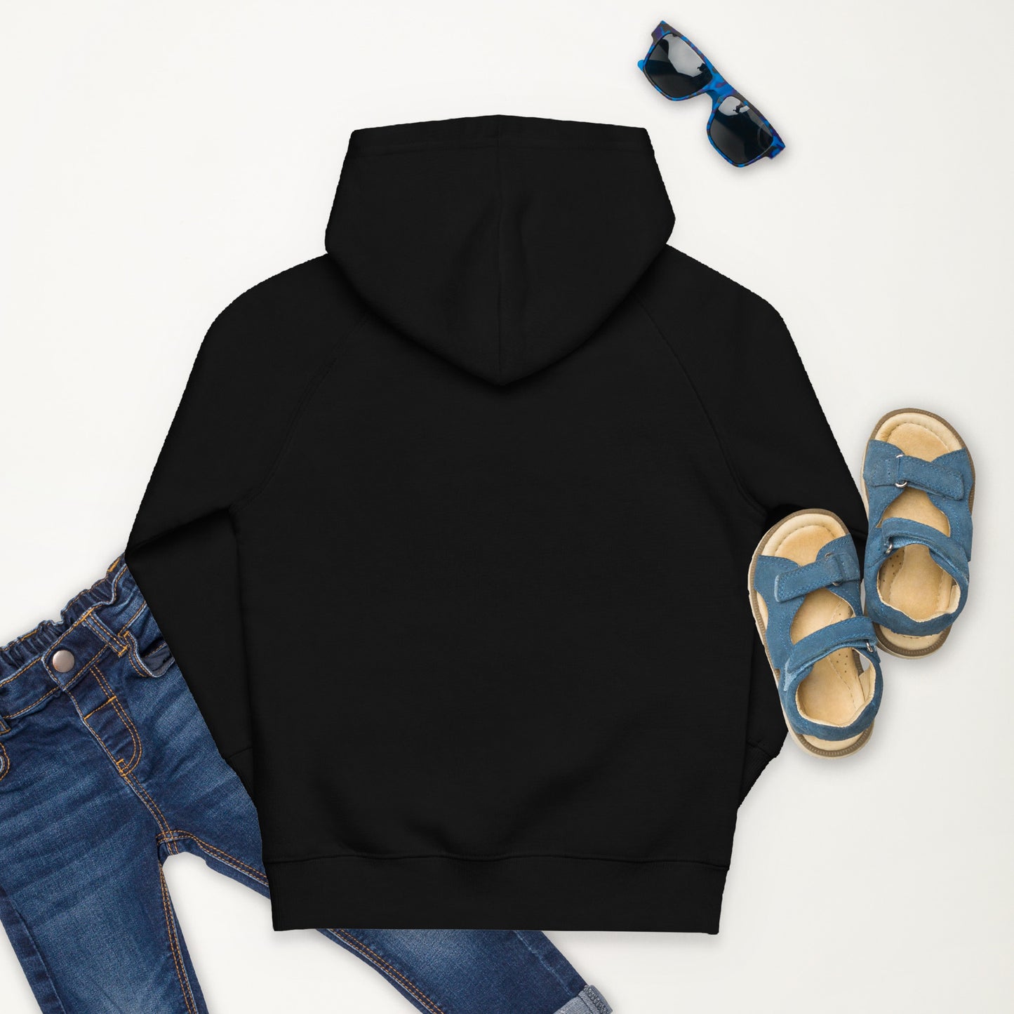 faith-Kids eco hoodie- • 80% organic cotton • Outside: 100% organic cotton