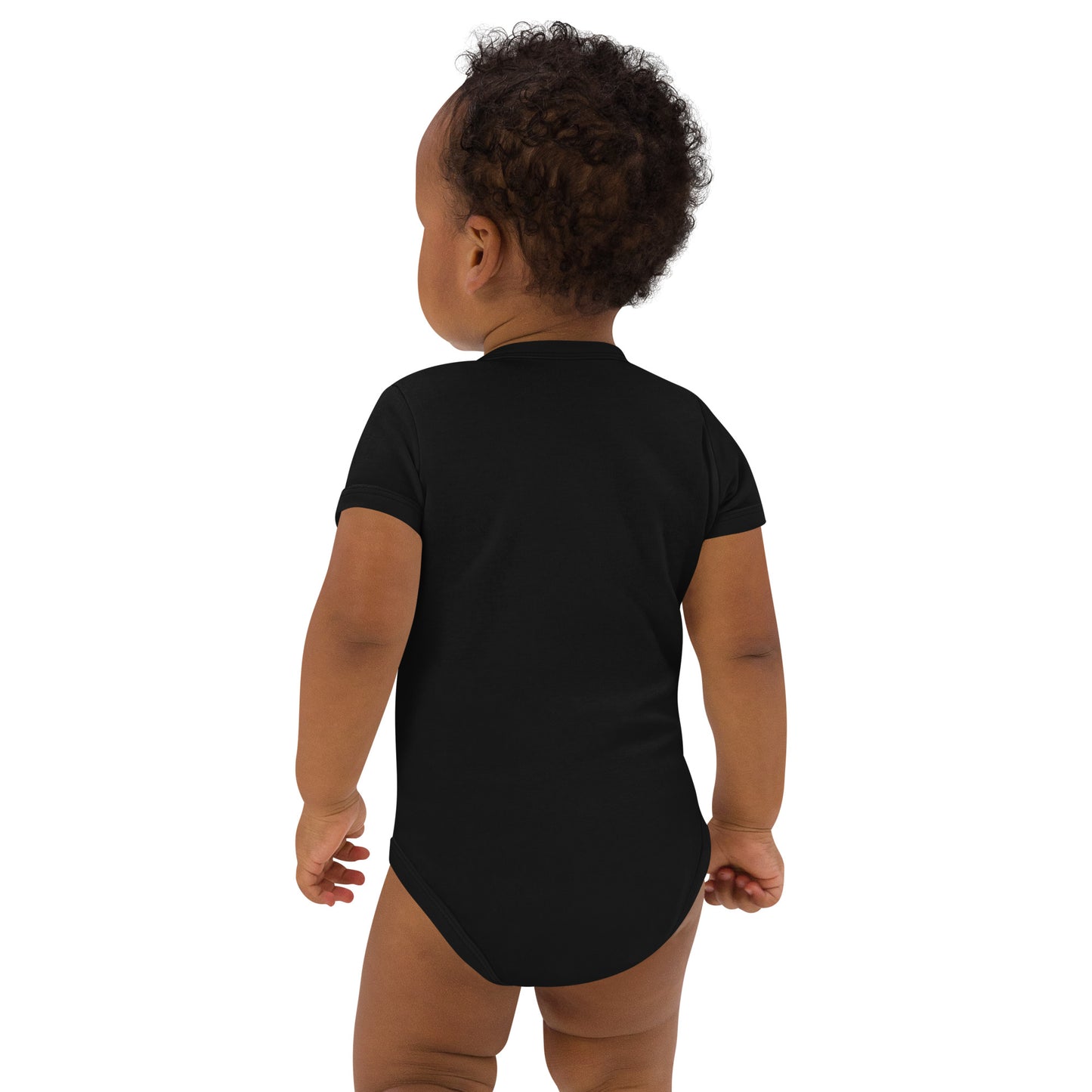 • 100% certified organic cotton baby bodysuit  Bible Verse