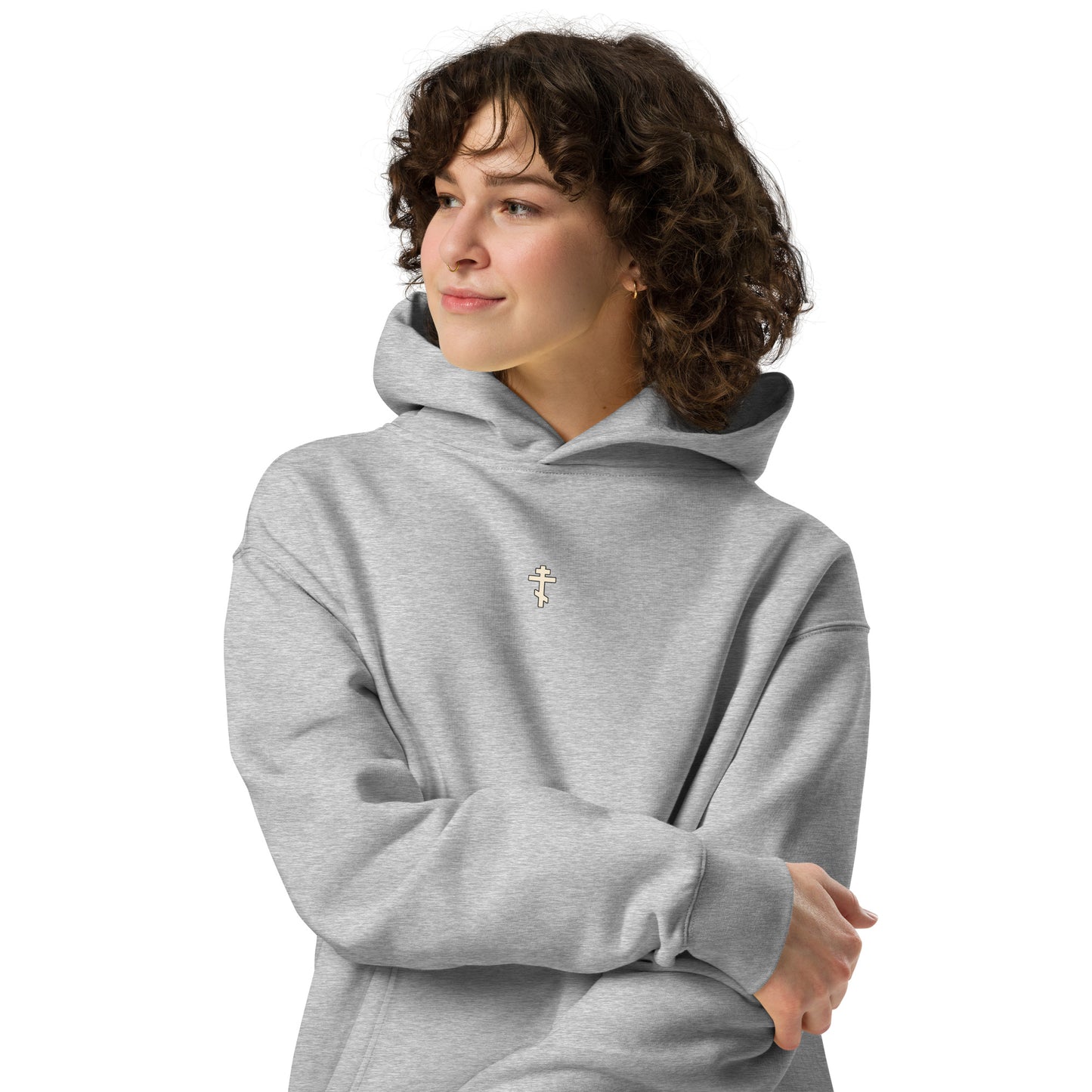 80% cotton ,ANGEL -Unisex oversized hoodie