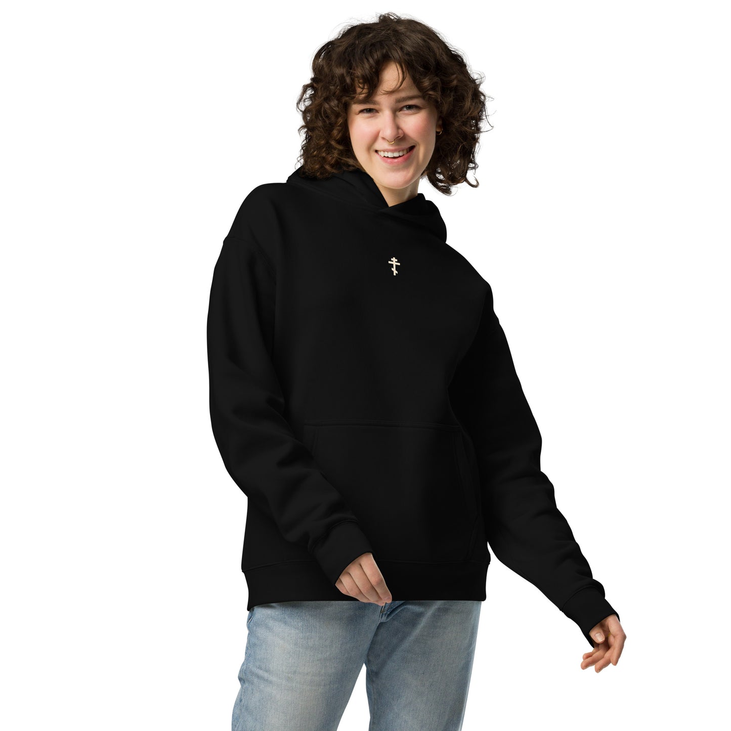 80% cotton ,ANGEL -Unisex oversized hoodie