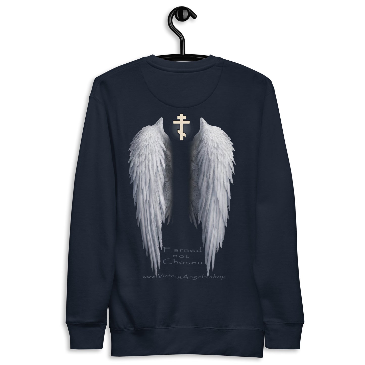 Angel -Unisex Premium Sweatshirt • 100% cotton face