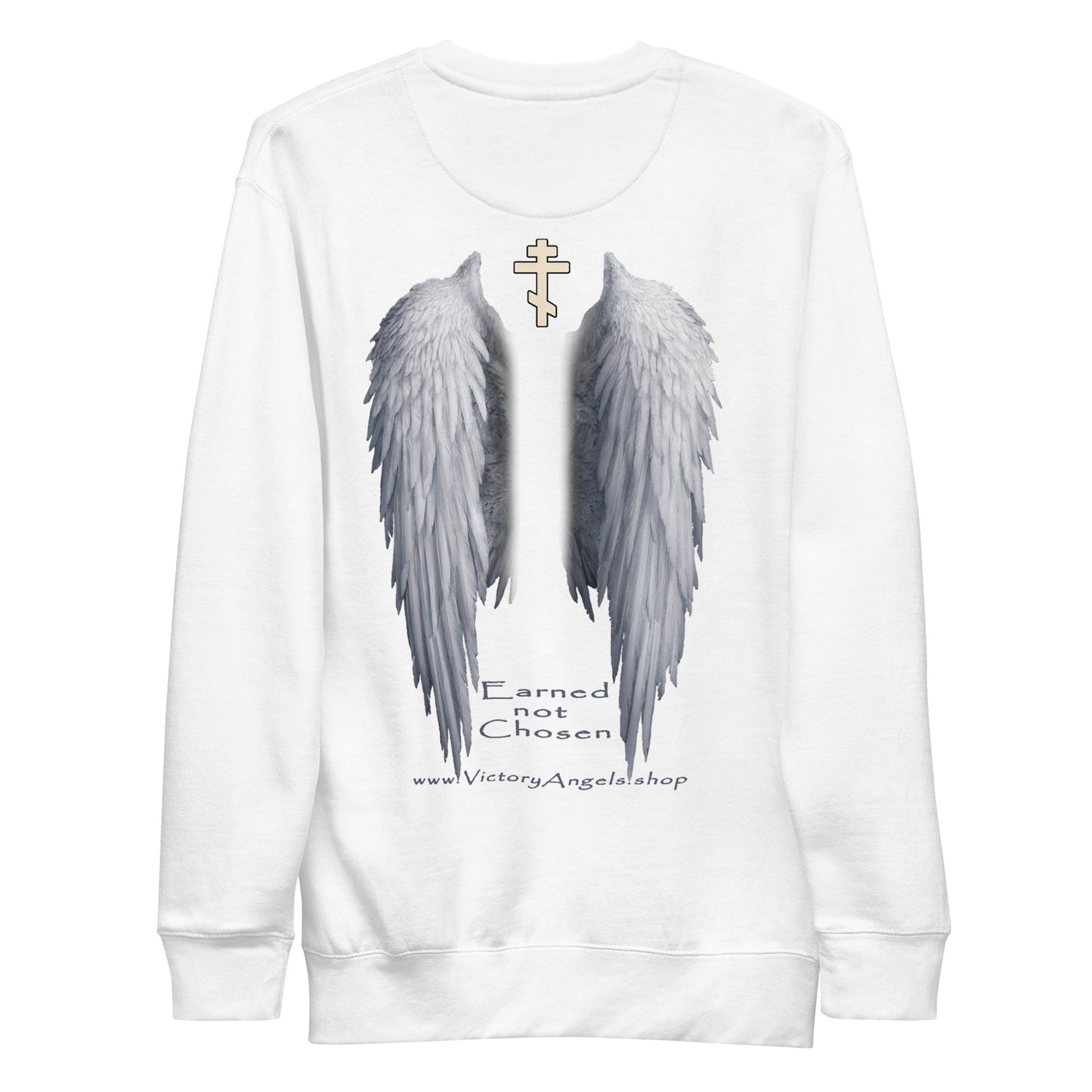 Angel -Unisex Premium Sweatshirt • 100% cotton face