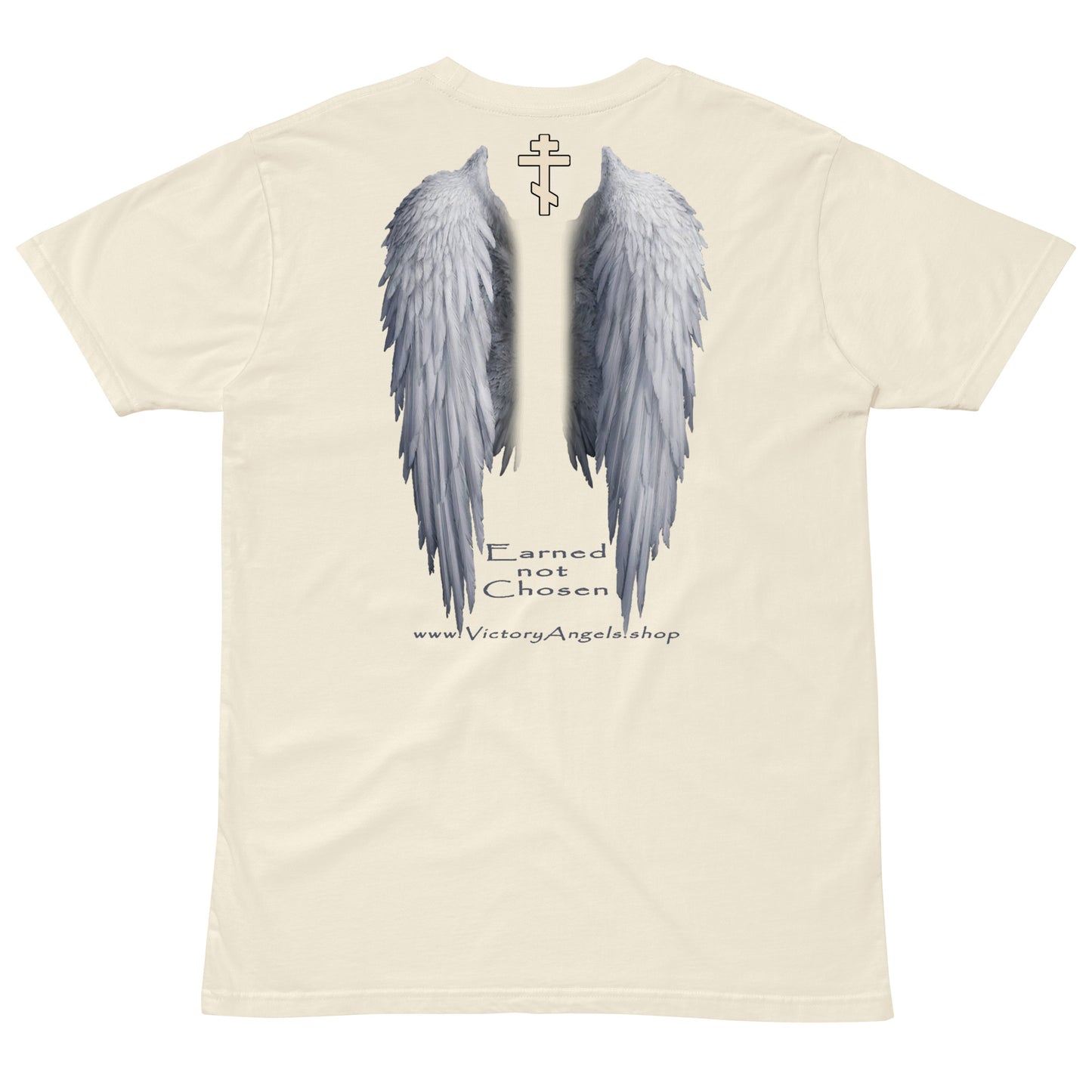 Angel wings-Unisex premium t-shirt • 100% combed cotton