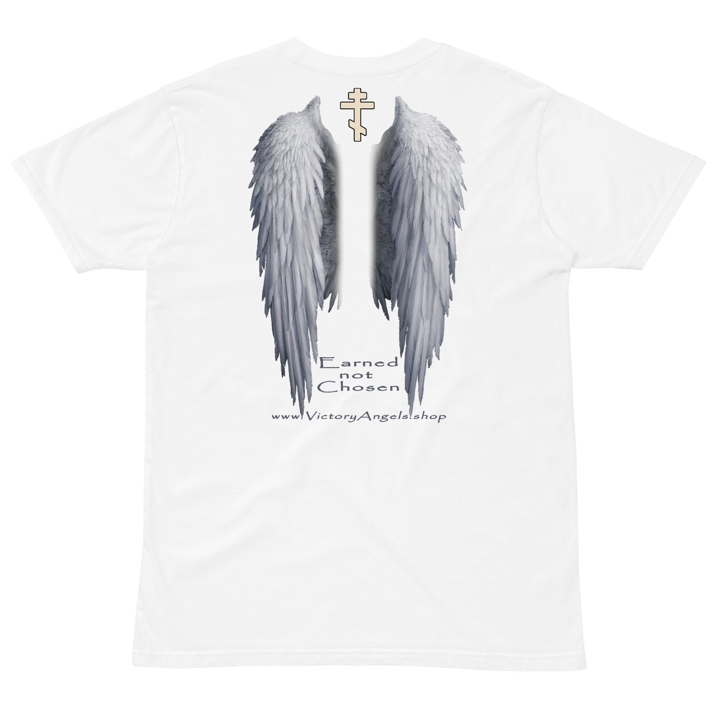 Angel wings-Unisex premium t-shirt • 100% combed cotton