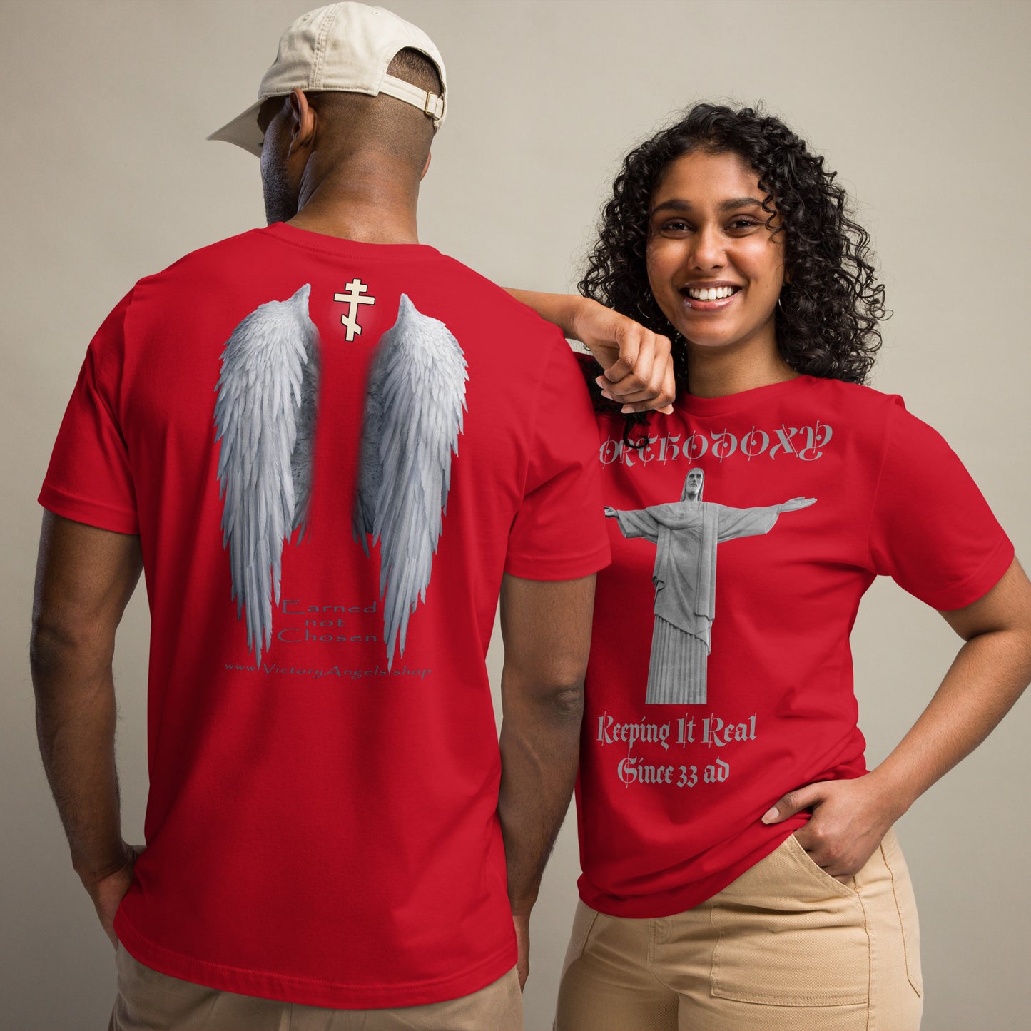 Orthodoxy- Keeping It Real Since 33 ad  Unisex t-shirt